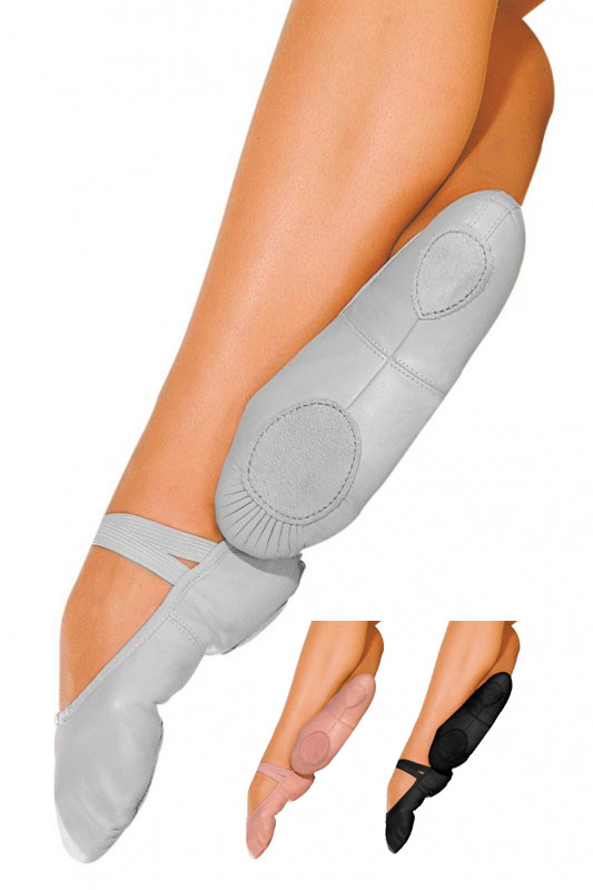 RUMPF SoDanca Ballettschläppchen BAE17 nur 32.90 € Leder, geteilte Sohle-- Ballettschläppchen -