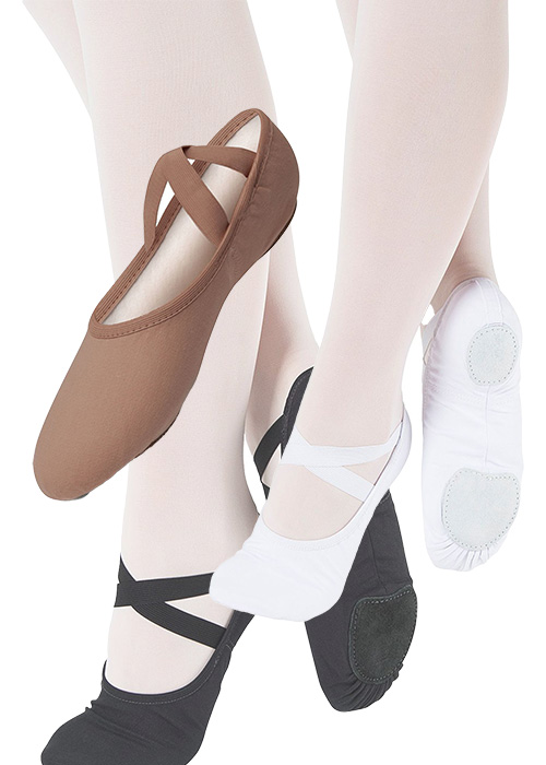 RUMPF SoDanca Ballettschläppchen SD16 SD16 (C) nur 19.90 € SALE Leinen, haut, schwarz, weiß-- Ballettschläppchen -