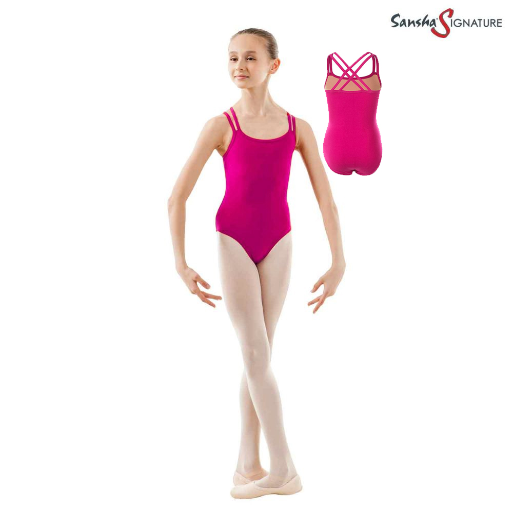 SANSHA Trikot doppelt gekreuzte Träger Y1559C STEFANI 15.90