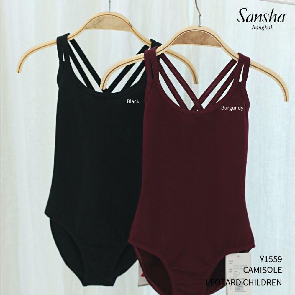 SANSHA Trikot doppelt gekreuzte Träger Y1559C STEFANI