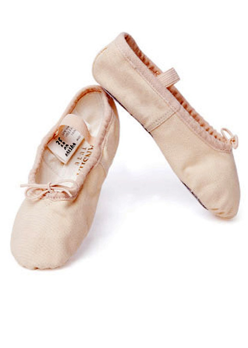 SANSHA Ballettschläppchen 4C/14C-M nur 12.90 € ganze Sohle--  -