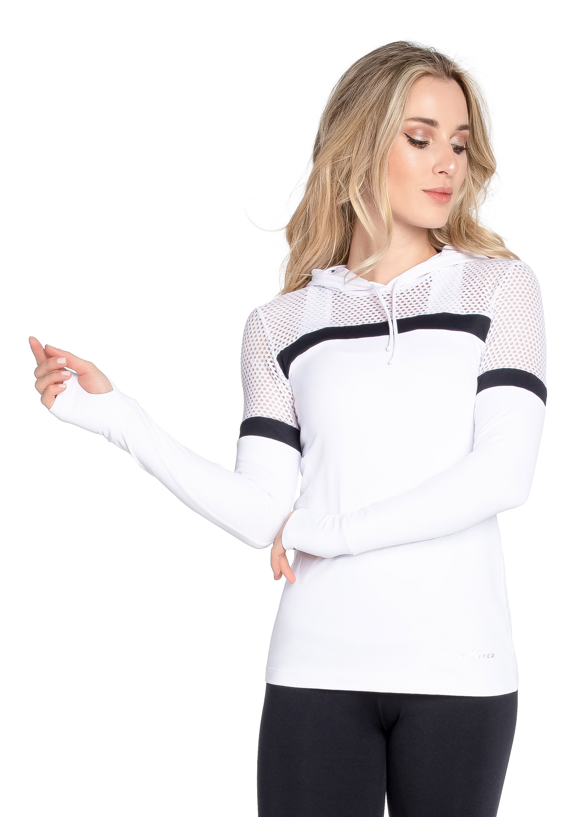 SO DANCA Top Langarm schwarz weiß SD1709-SD1335CB30221 54.90