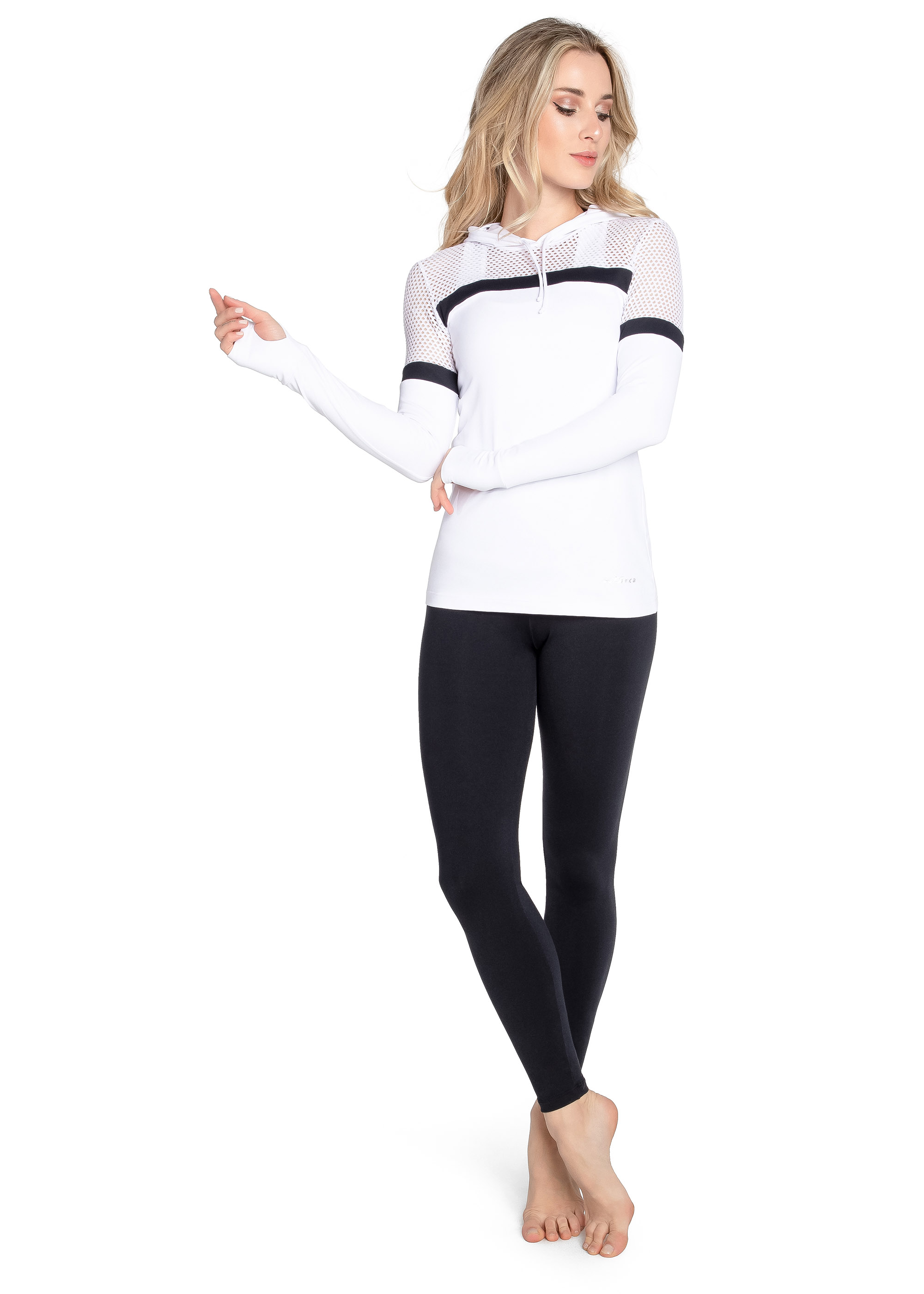 SO DANCA Top Langarm schwarz weiß SD1709-SD1335CB30221 54.90
