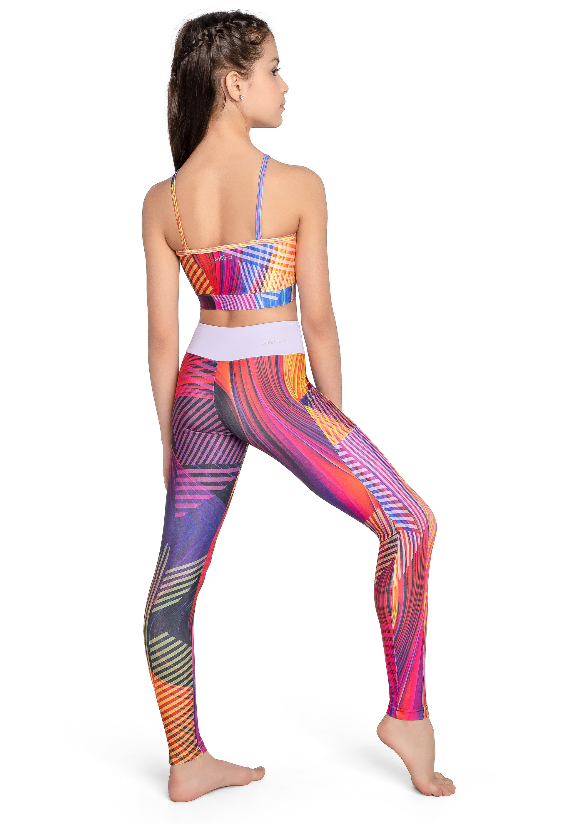 SO DANCA Leggings bunt Microfaser SD1726-CB23829 32.90