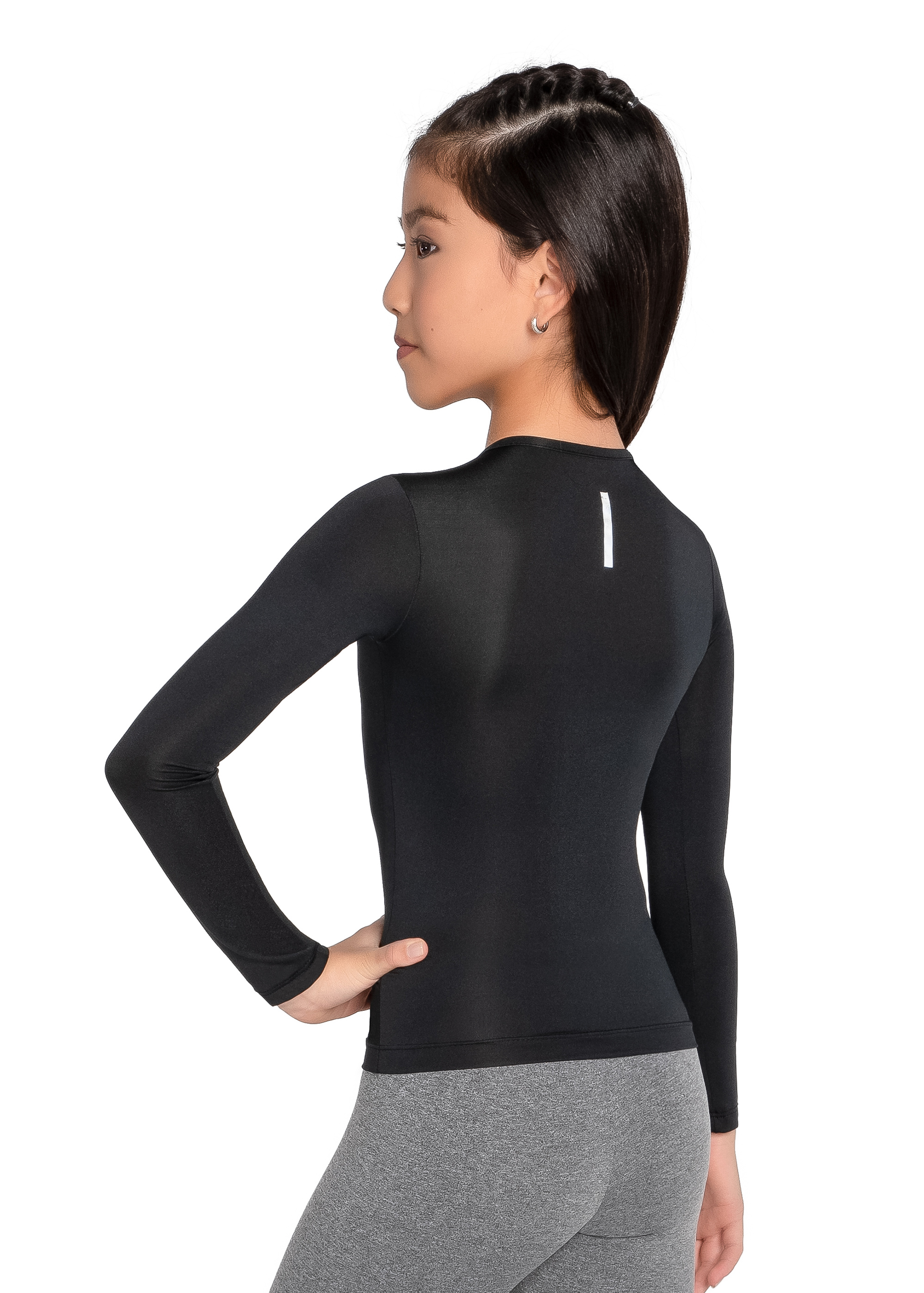 SO DANCA Top Langarm enganliegend, schwarz SD1745-SD1335blk01 23.90