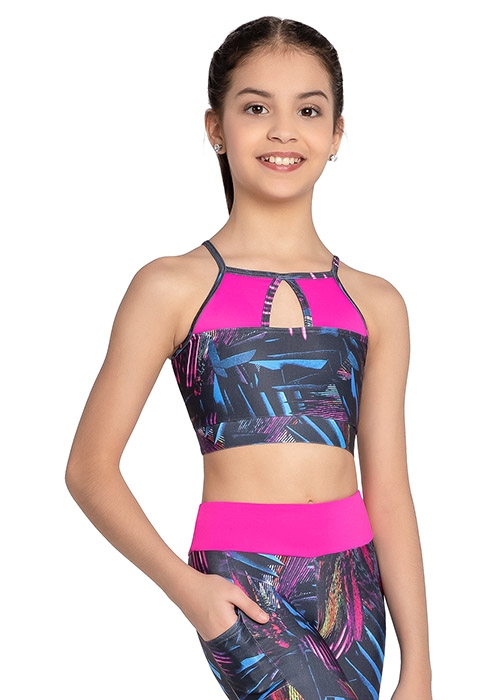 SO DANCA Top grau gemustert SD1725-CB23830 nur 18.90 € enganliegend-- Top -