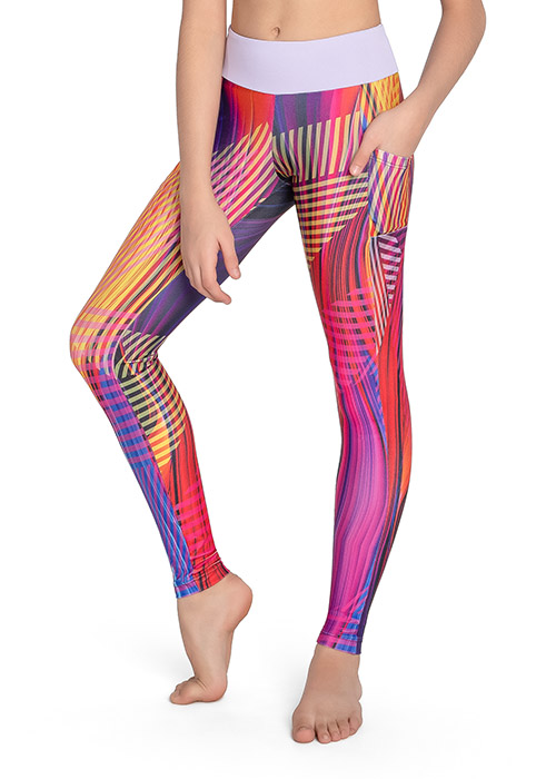 SO DANCA Leggings bunt SD1726-CB23829 nur 32.90 € Microfaser-- Leggings -