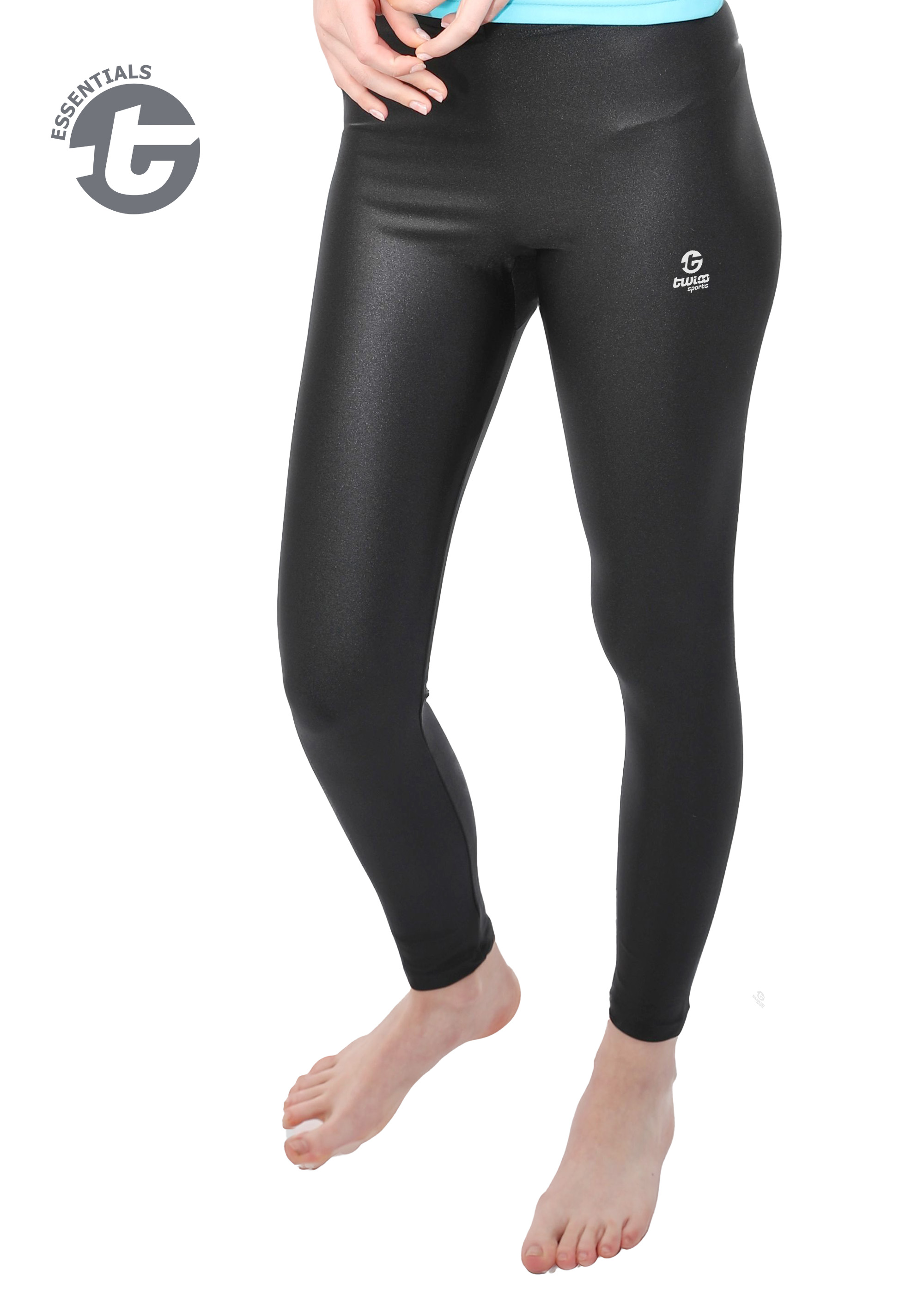 TWIOO SPORTS Sportleggings Twioo Sleek glänzend EnergyA1301 25.90