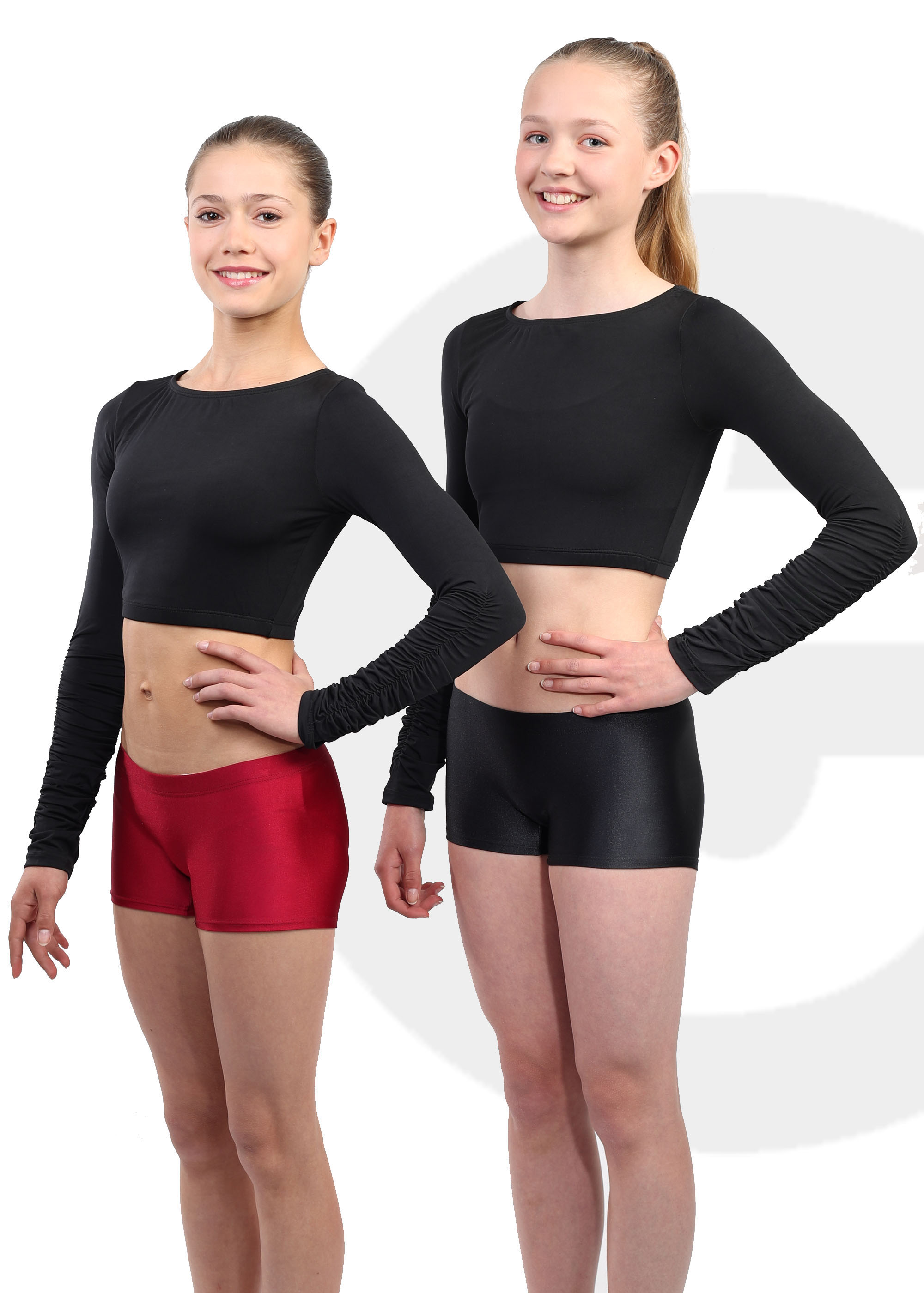 TWIOO SPORTS Hotpant kurz Twioo Sleek glänzend ShowA1308 21.90