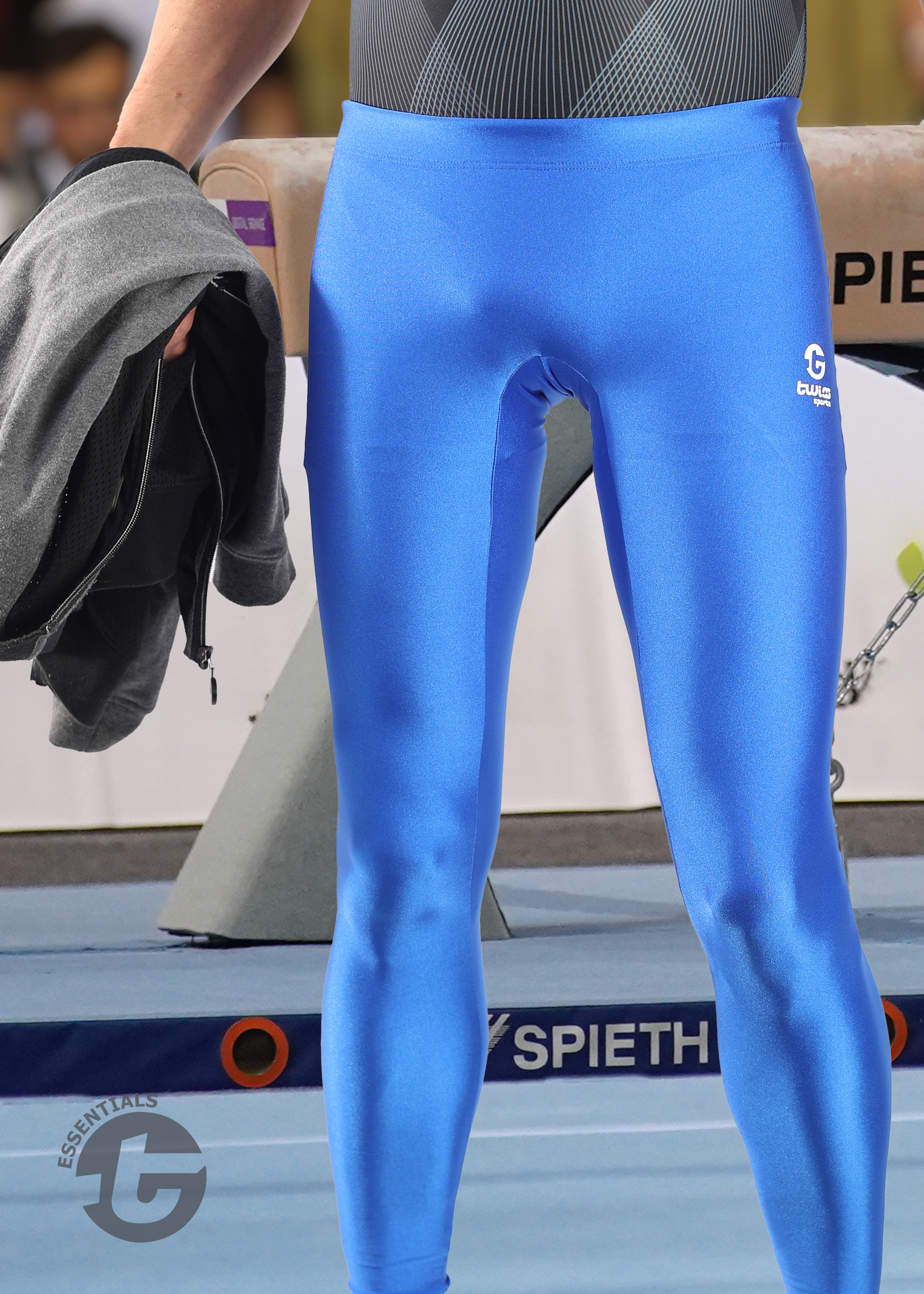 TWIOO SPORTS Herren Fitness- / Turnhose Twioo Sleek glänzend GravityWHA1680 38.90