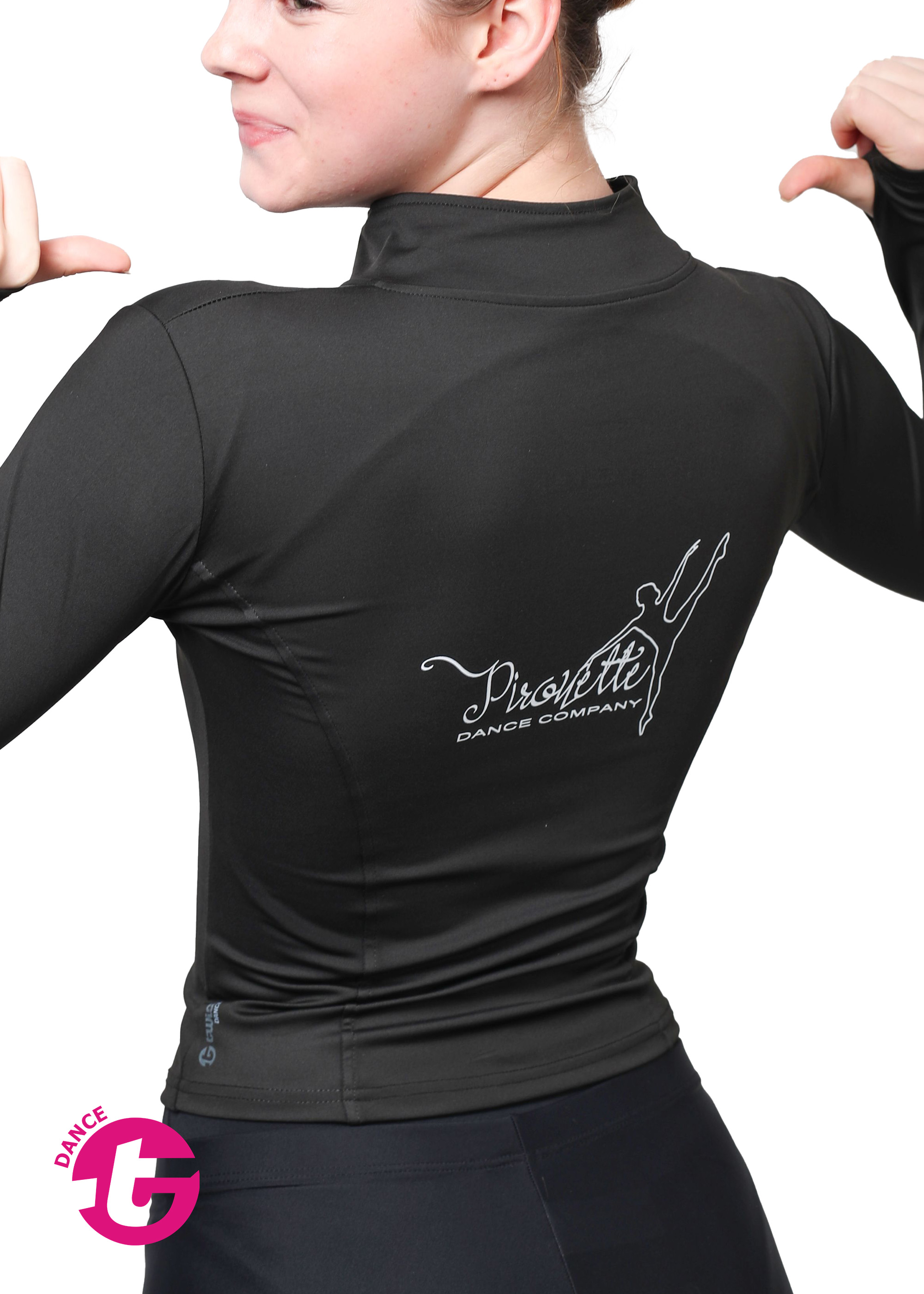 Tanz- und Sportjacke Slimfit elastisch, Polyester-Elasthan EdgePP9309 34.90