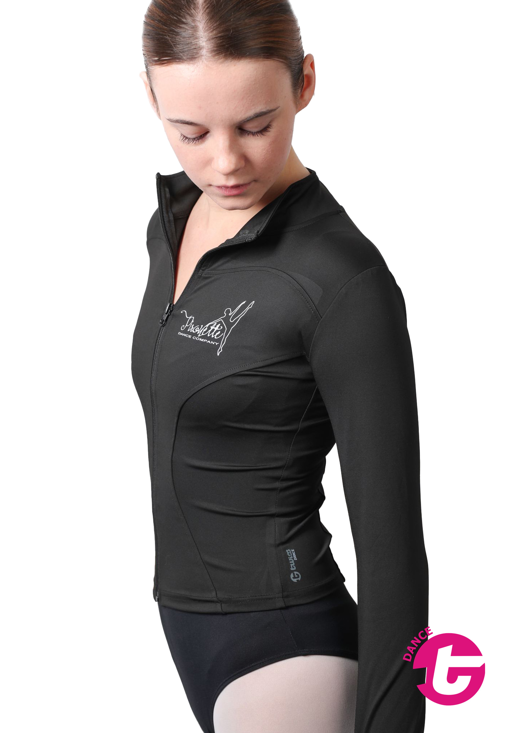  Tanz- und Sportjacke Slimfit elastisch, Polyester-Elasthan EdgePP9309