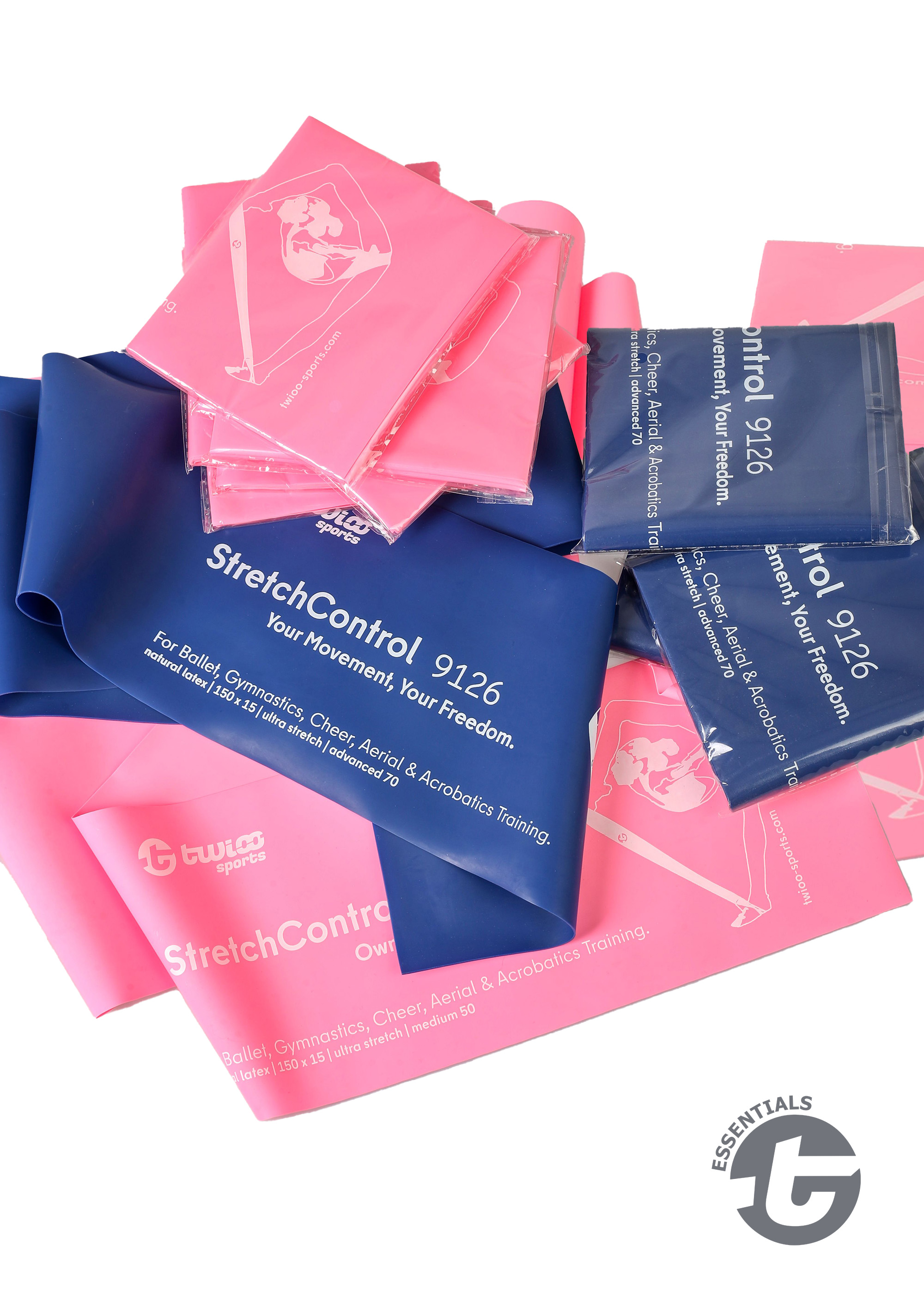 TWIOO SPORTS FlexControl 10er Set 7 x medium, 3 x advanced Latexband 150x15cm Edge9130 77.90