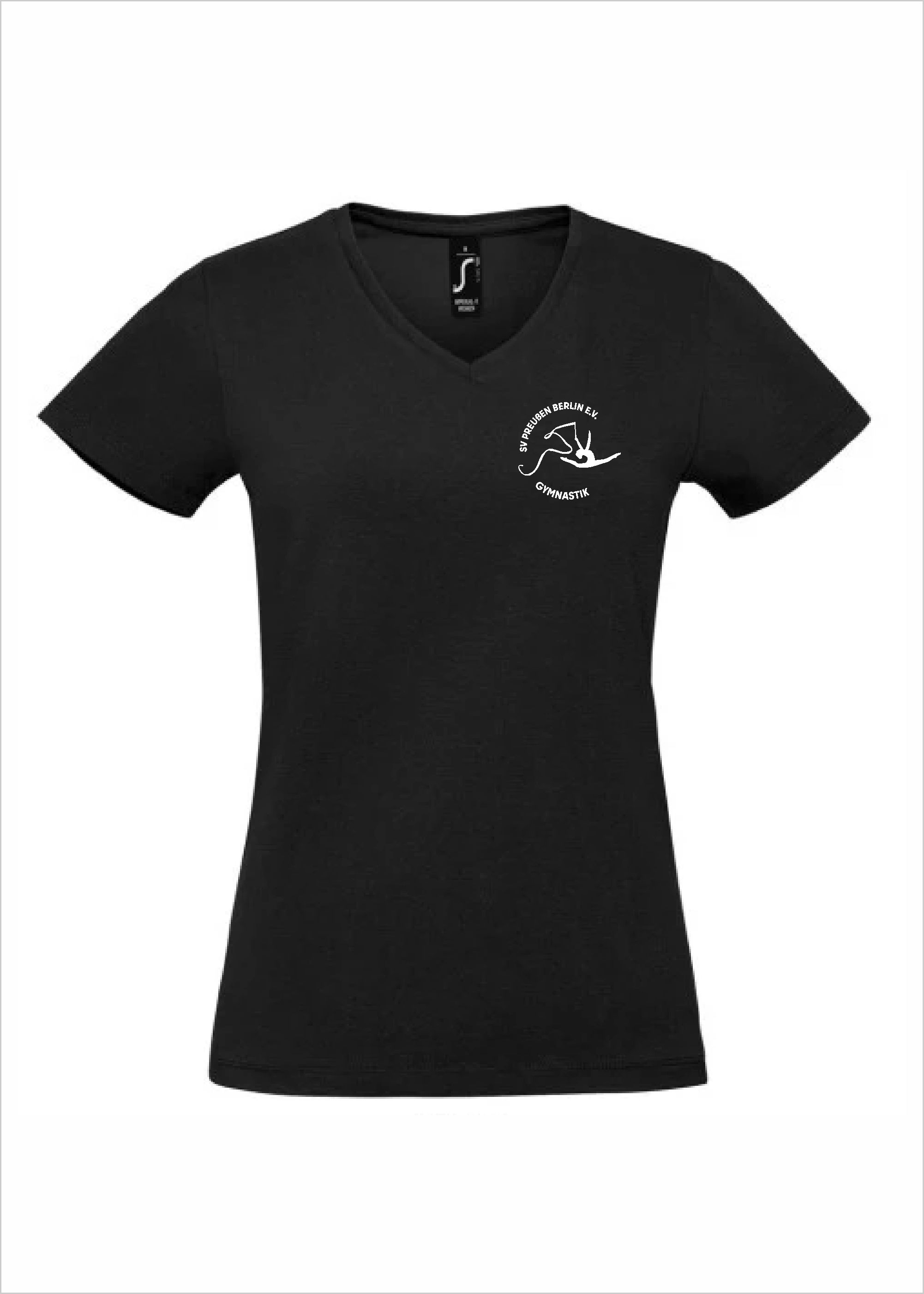 TWIOO SPORTS Damen Shirt S-XXL Edge-XSL02941 nur 12.90 € V-Ausschnitt, Baumw.190g/m²-- T-Shirt -