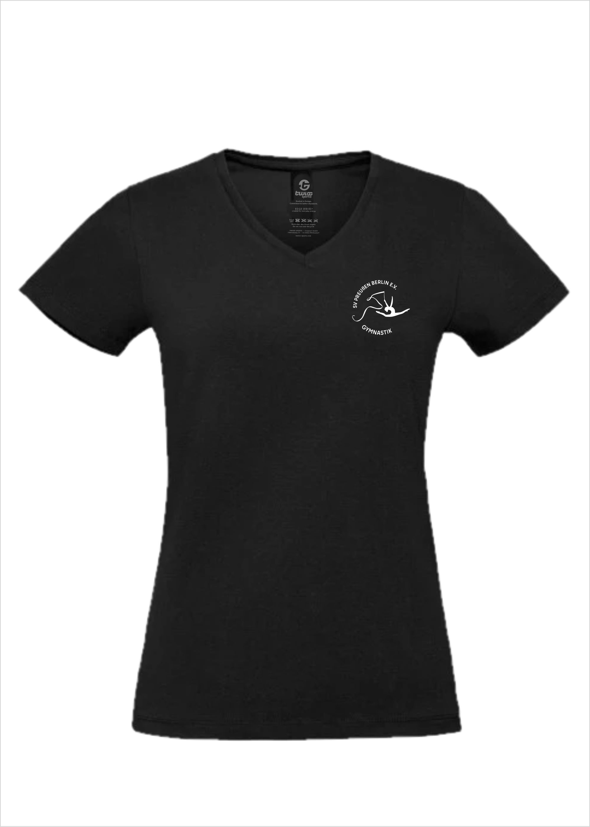 TWIOO SPORTS Damen Shirt S-XXL SV Preußen Gymnastik Edge-XSL02941_PREUSSENGYM 22.90
