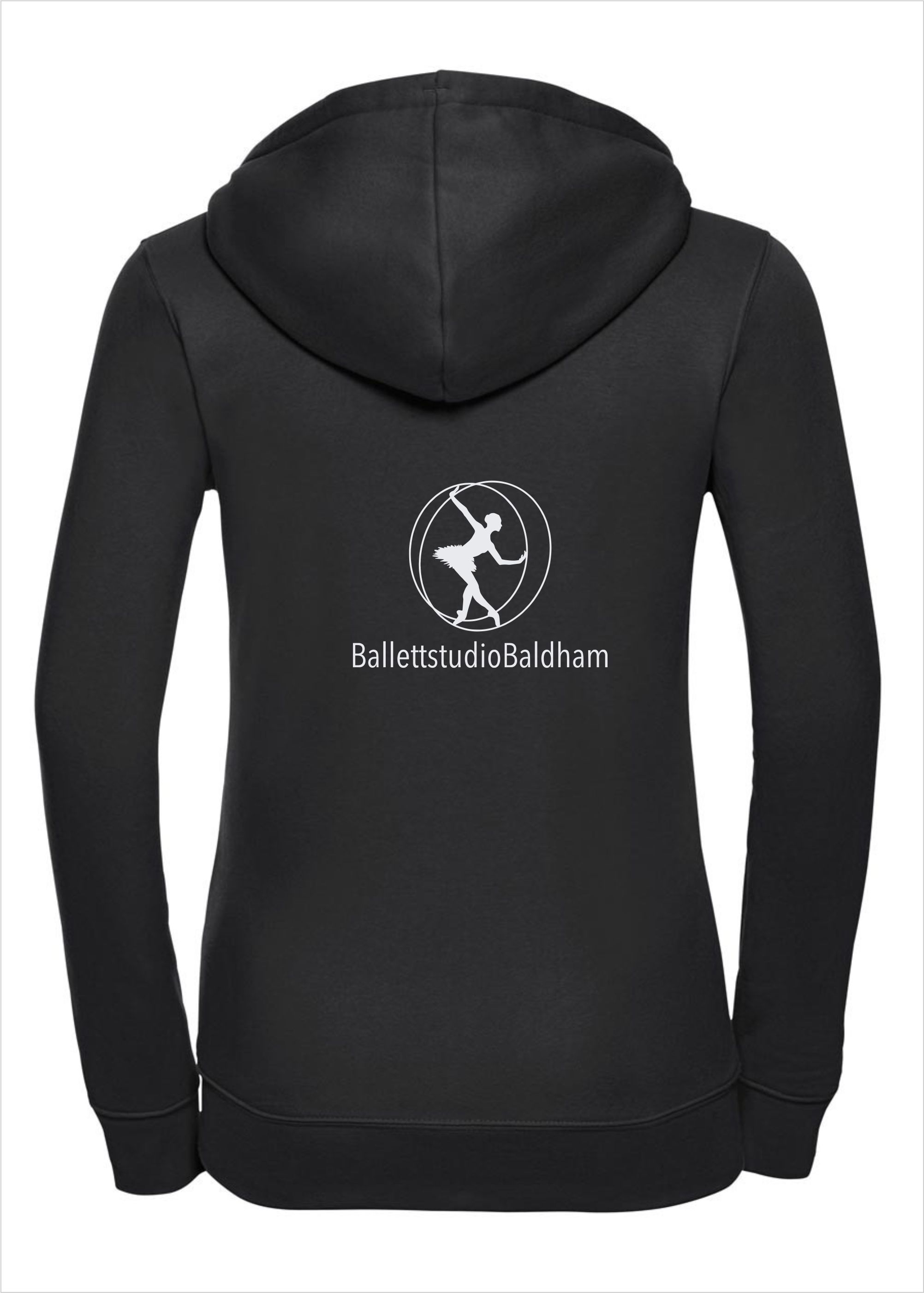 TWIOO SPORTS Damen Hoodie mit ZIP Ballettstudio Baldham Edge-XR266F_BALDHAM 45.90