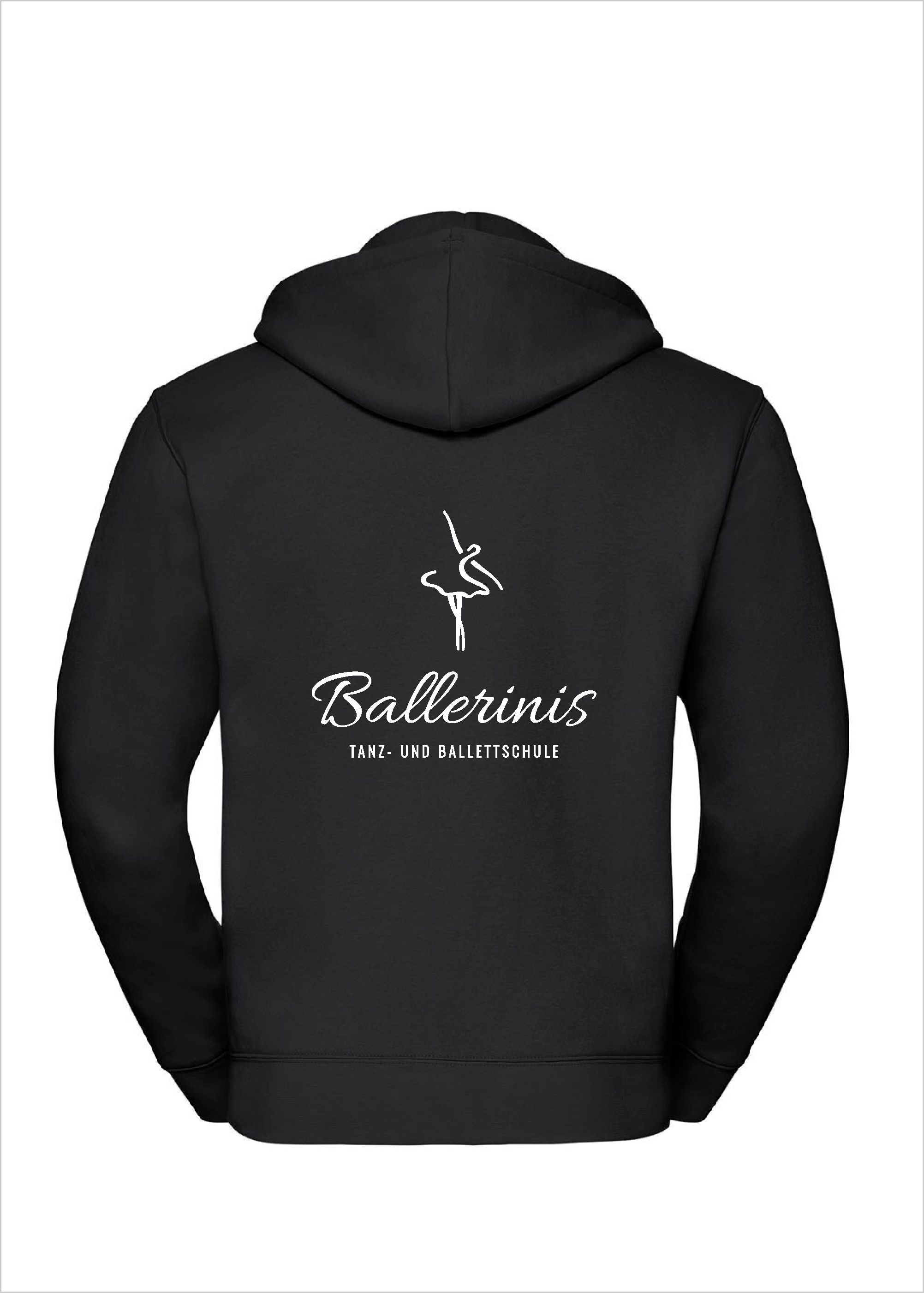TWIOO SPORTS Herren Hoodie mit ZIP Ballettschule Ballerinis Edge-XR266M_BALLERINI 45.90