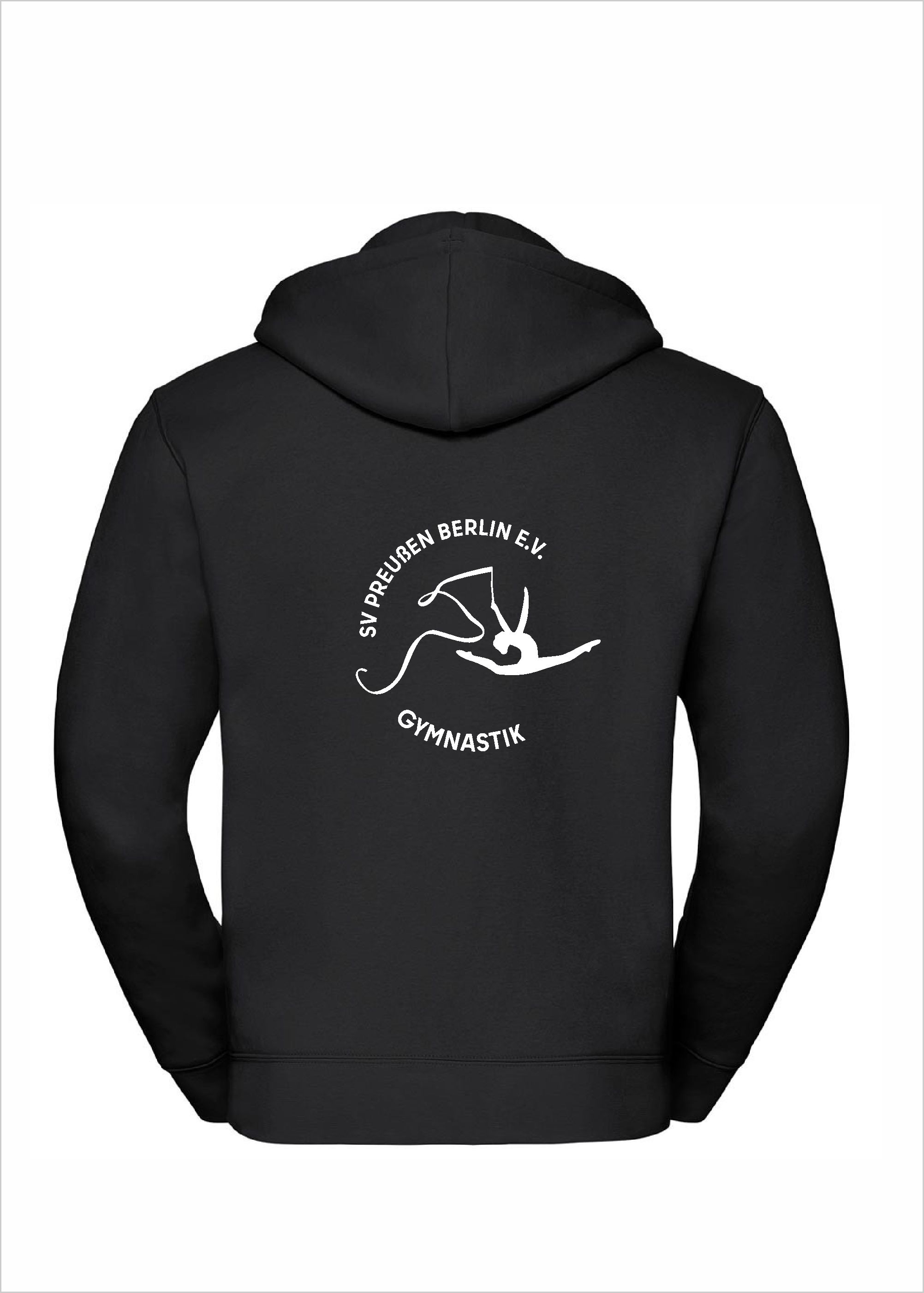 TWIOO SPORTS Herren Hoodie mit ZIP SV Preußen Gymnastik Edge-XR266M_CLUBNAME 45.90