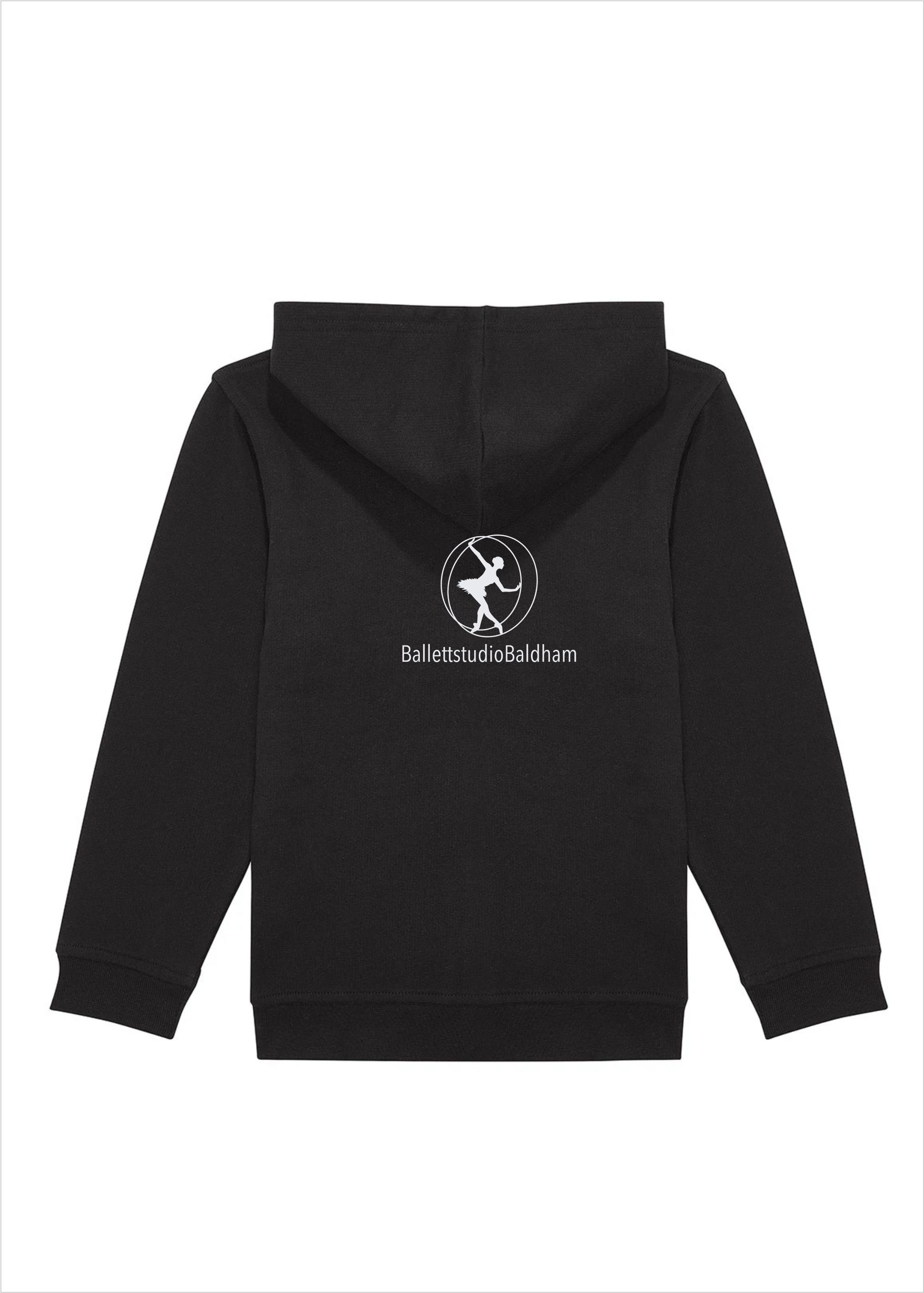TWIOO SPORTS Kinder Hoodie mit ZIP Ballettstudio Baldham Edge-XWK003_BALDHAM 31.90