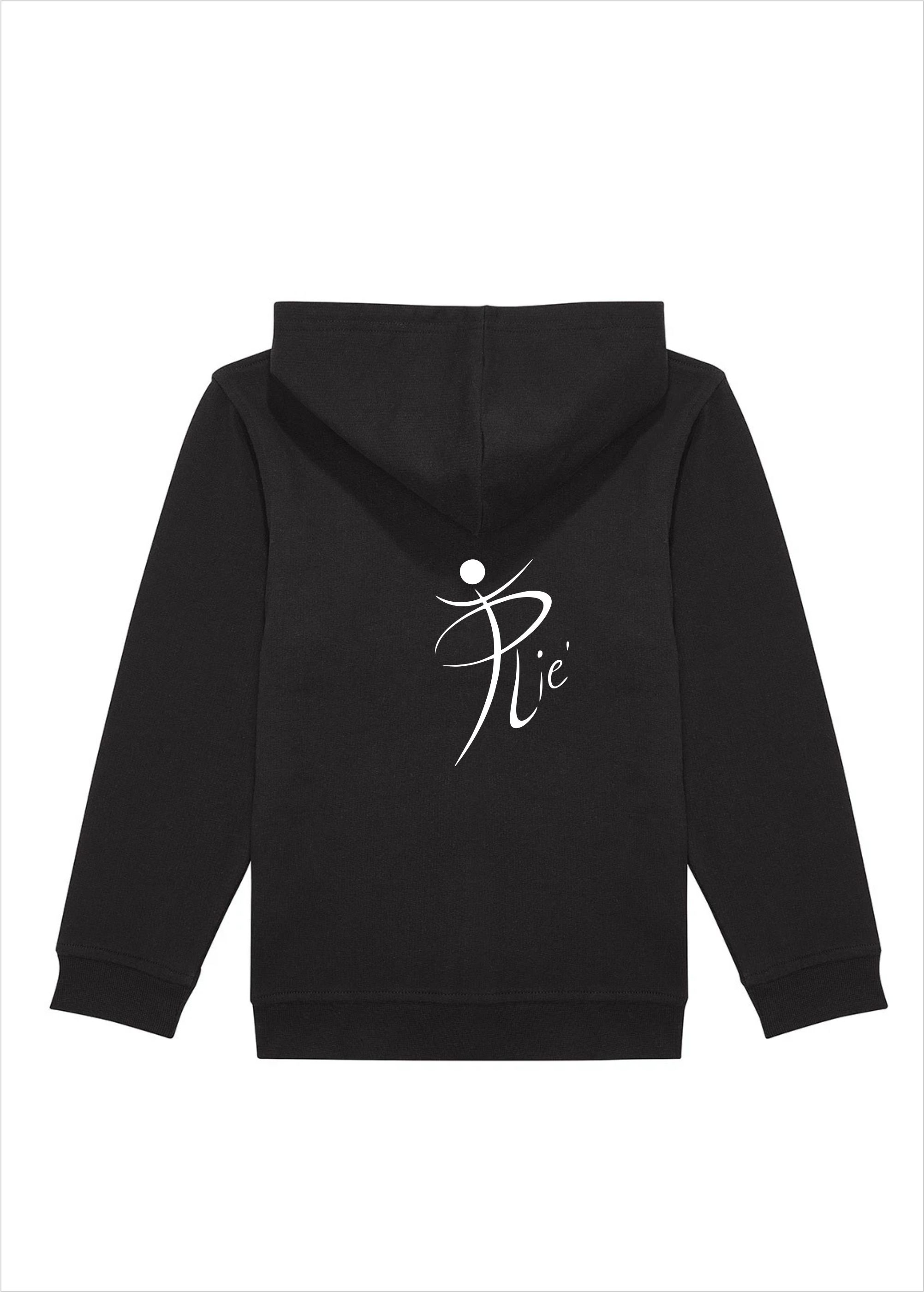 TWIOO SPORTS Kinder Hoodie mit ZIP TANZSTUDIO PLIÉ Edge-XWK003_TSPLIE 31.90