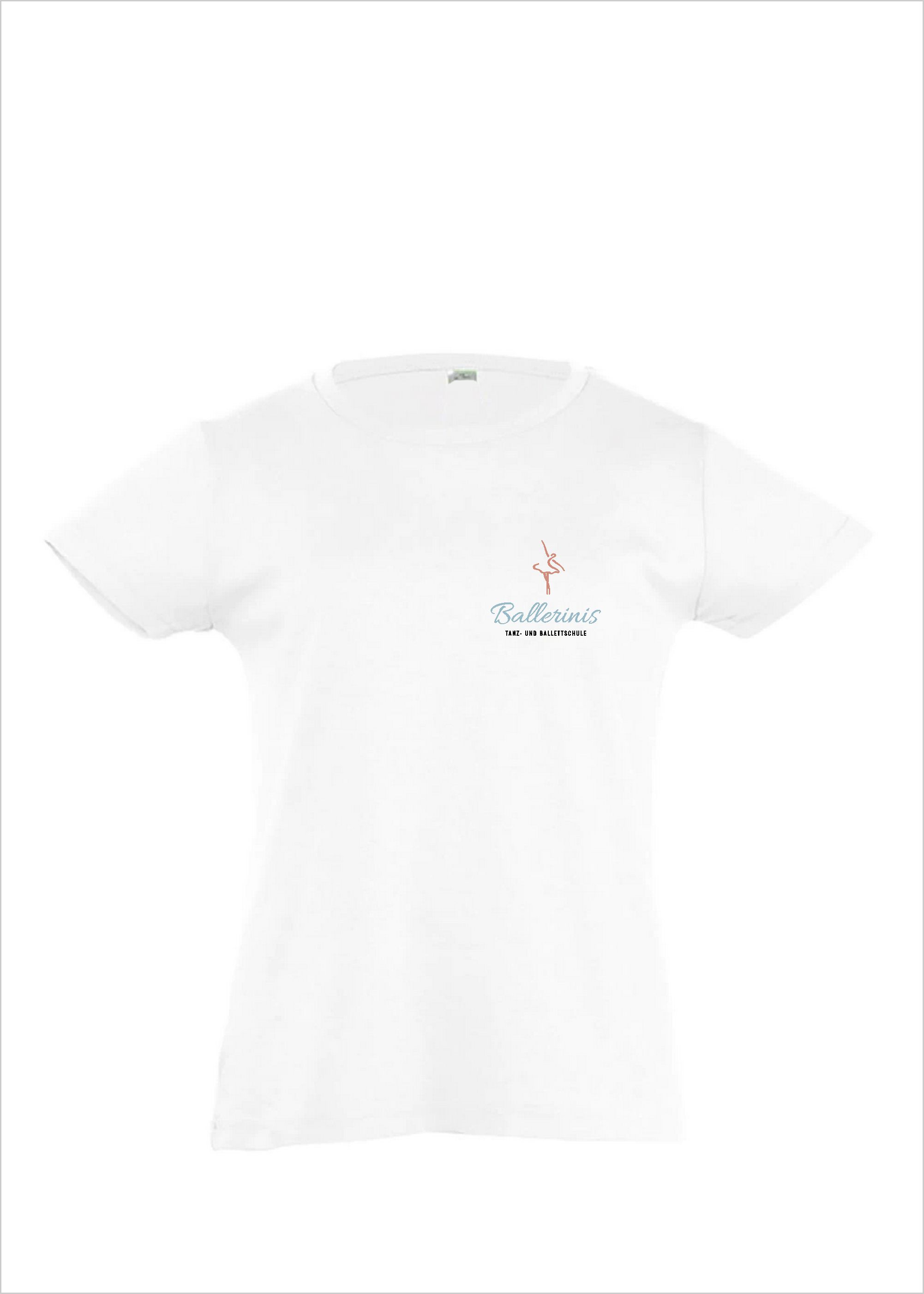 TWIOO SPORTS Mädchen T-Shirt Ballettschule Ballerinis Edge-XSL11981_BALLERINI 19.90