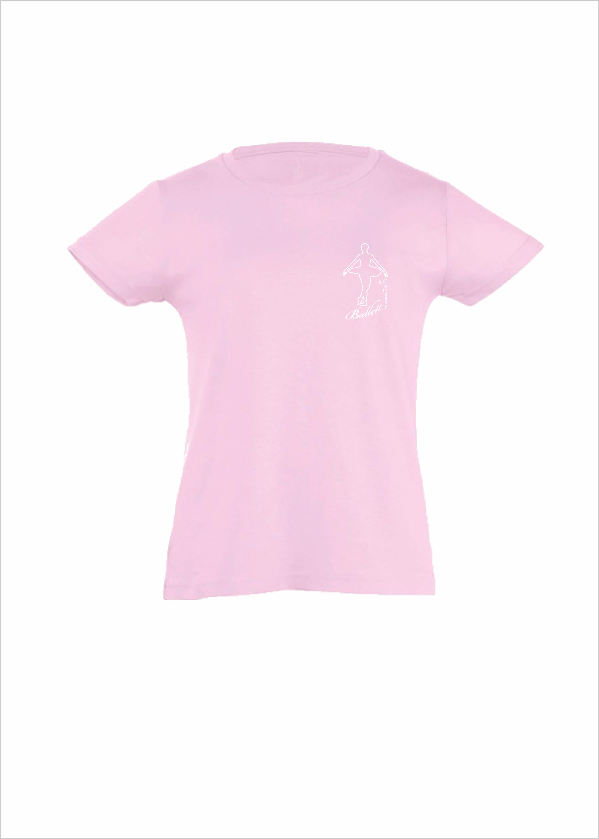 TWIOO SPORTS Mädchen T-Shirt Ballettstudio BALLETTandCOMPANY Edge-XSL11981_BALLETTandCOMPANY