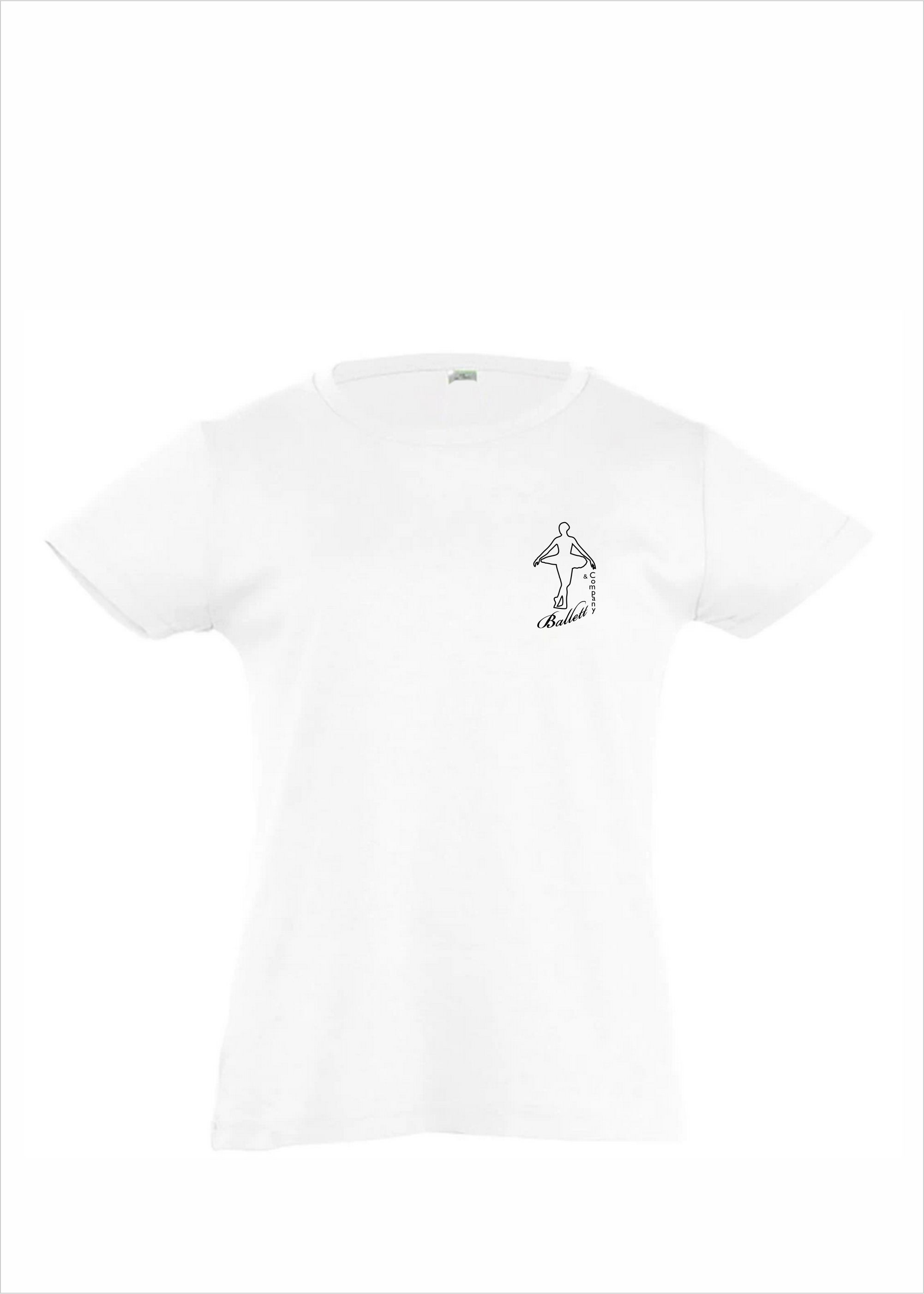 TWIOO SPORTS Mädchen T-Shirt Ballettstudio BALLETTandCOMPANY Edge-XSL11981_BALLETTandCOMPANY