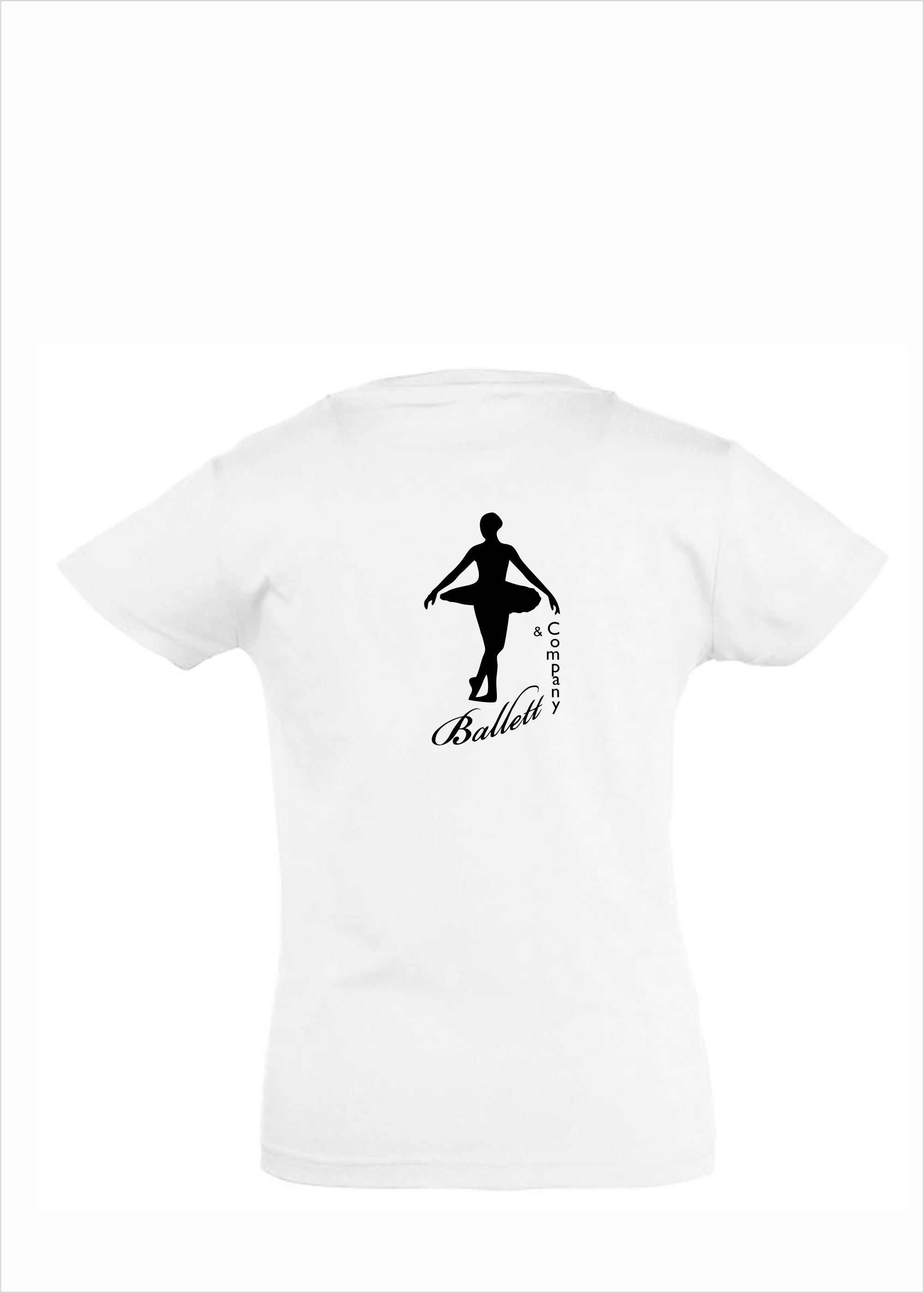 TWIOO SPORTS Mädchen T-Shirt Ballettstudio BALLETTandCOMPANY Edge-XSL11981_BALLETTandCOMPANY