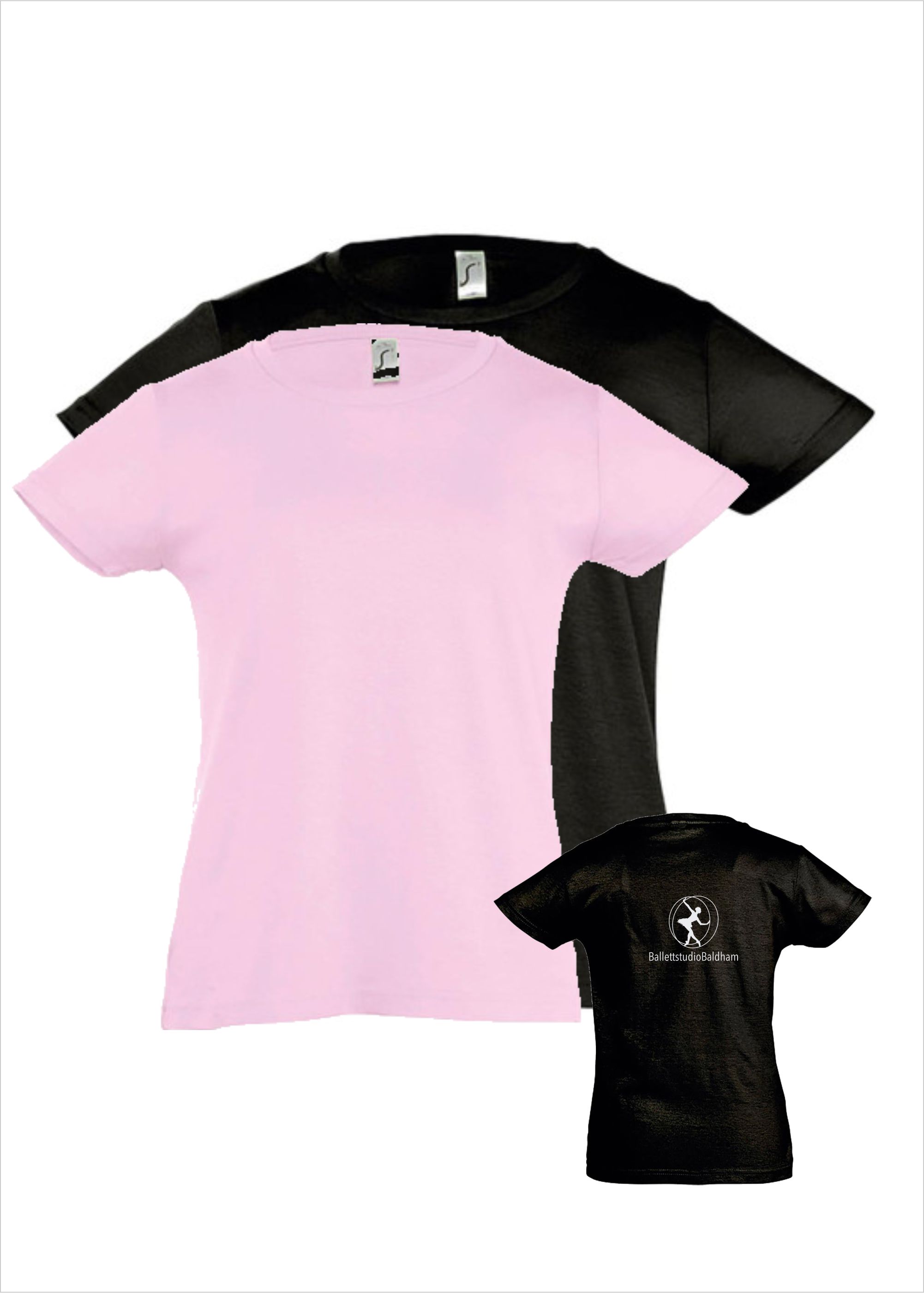 TWIOO SPORTS Mädchen T-Shirt Edge-XSL11981_BALDHAM nur 19.90 € Ballettstudio Baldham-- T-Shirt -