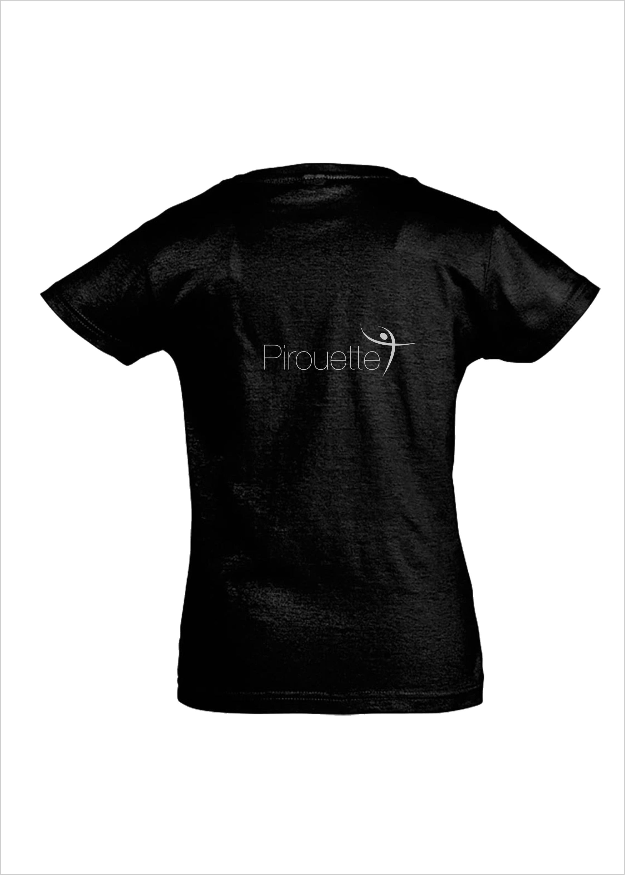 TWIOO SPORTS Mädchen T-Shirt 100% Baumwolle, taillierter Schnitt Edge-XSL11981 19.90