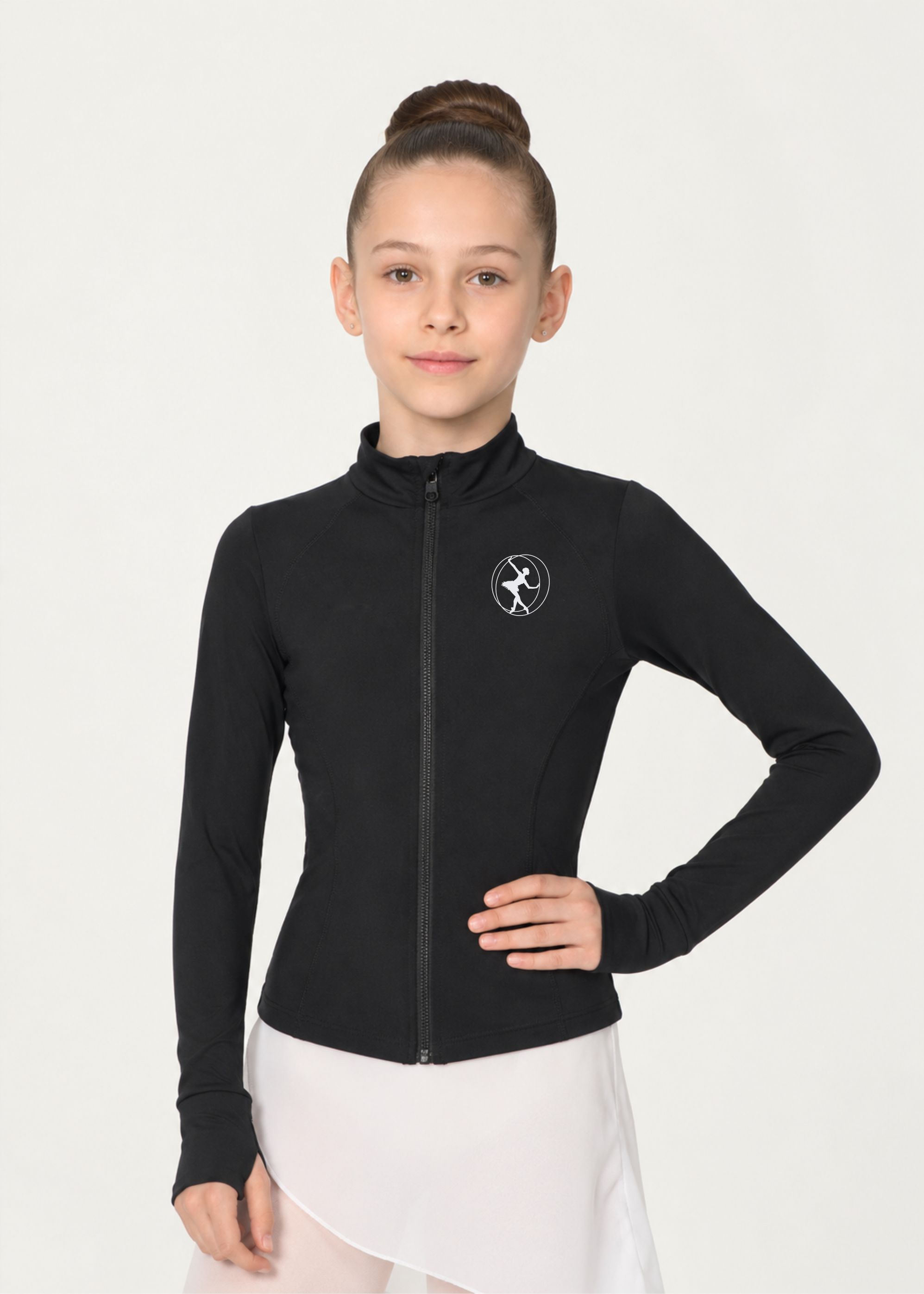 TWIOO SPORTS Kinder Tanz- und Sportjacke EdgeA9319_BALDHAM nur 32.90 € Ballettstudio Baldham-- Jacke -