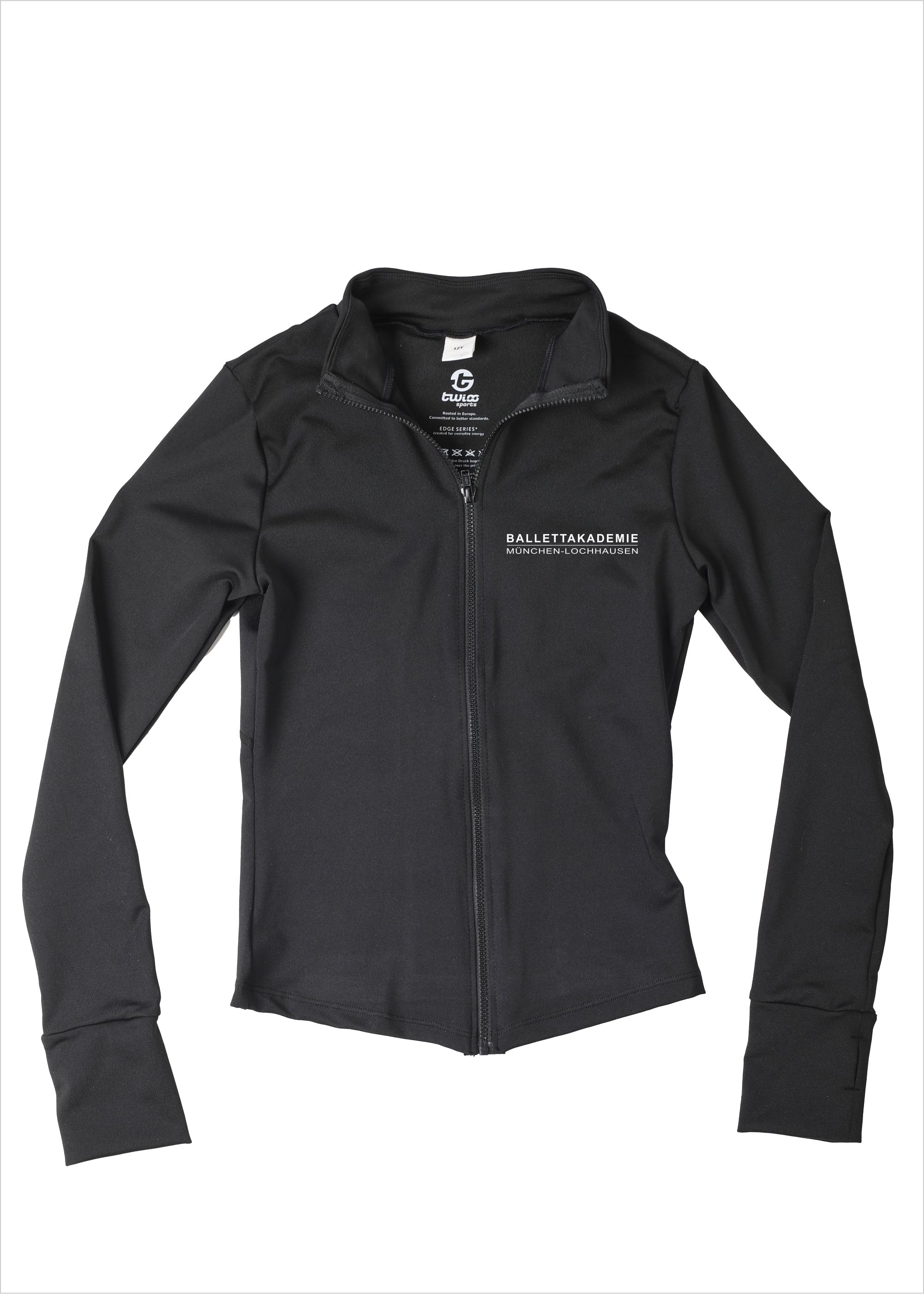 TWIOO SPORTS Kinder Tanz- und Sportjacke Slimfit elastisch, Polyester-Elasthan EdgeA9319 32.90