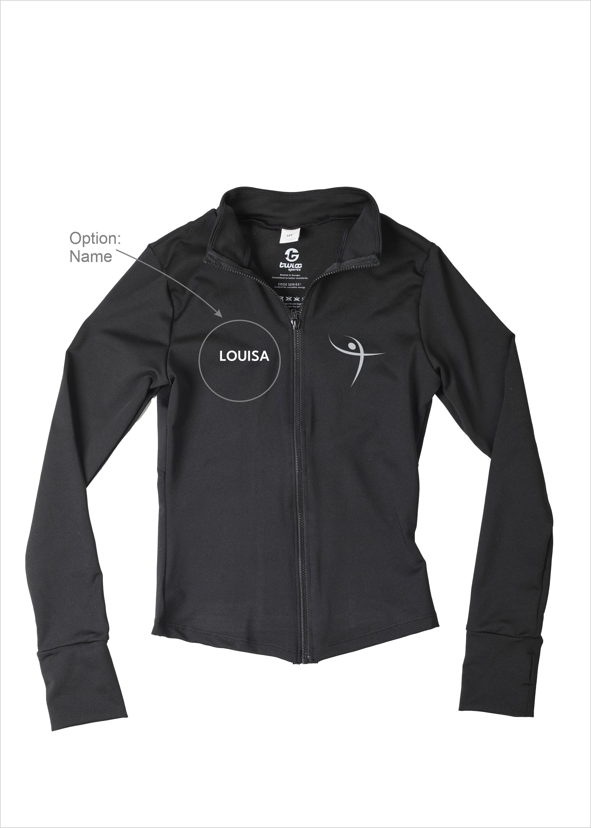 TWIOO SPORTS Kinder Tanz- und Sportjacke TANZSTUDIO PIROUETTE Unterhaching EdgeA9319_PIROUETTEU 32.90