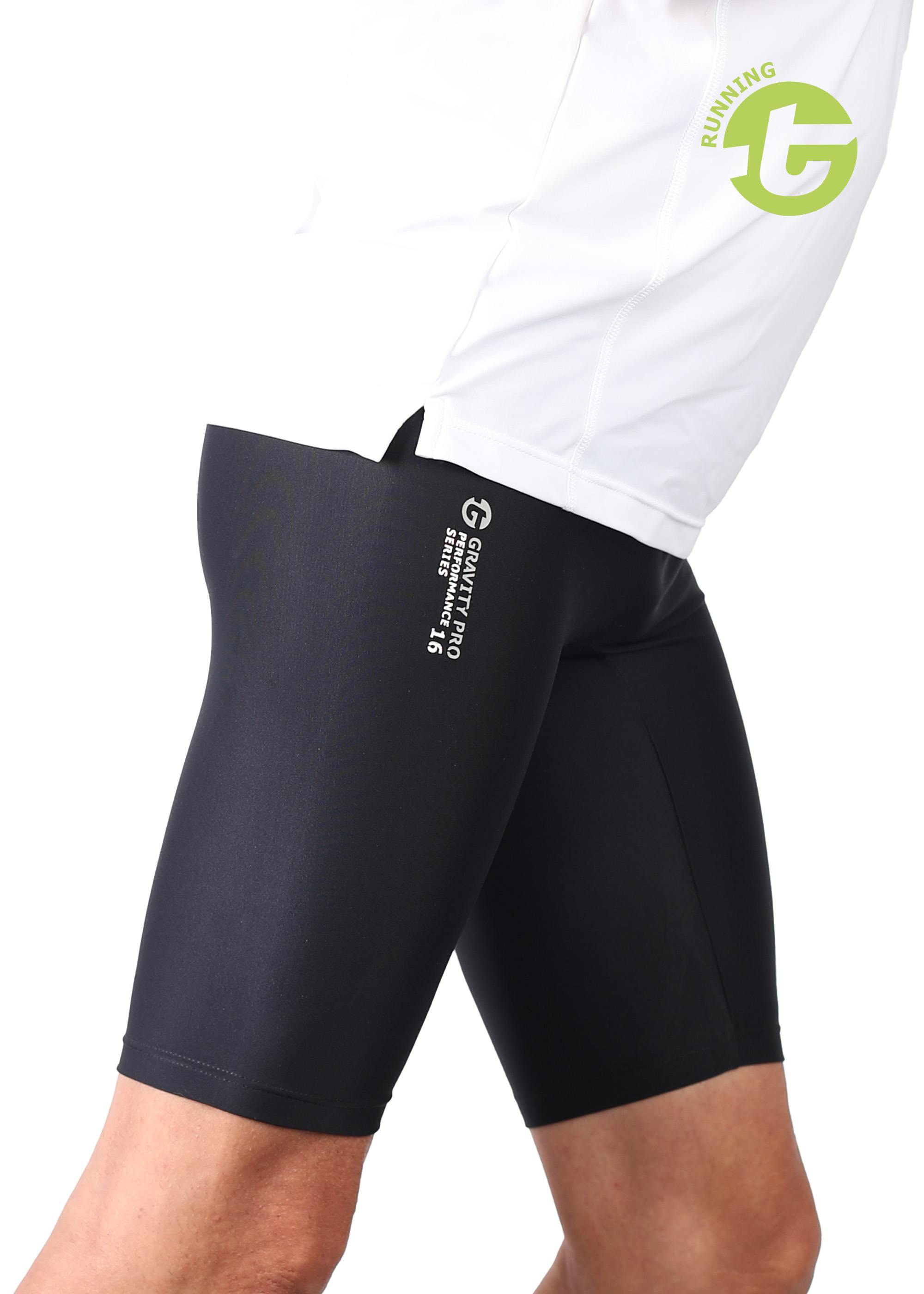 TWIOO RUNNING Herrentights Radlerlänge Must-have, Premium oder Shine GravityGXR1685 43.90