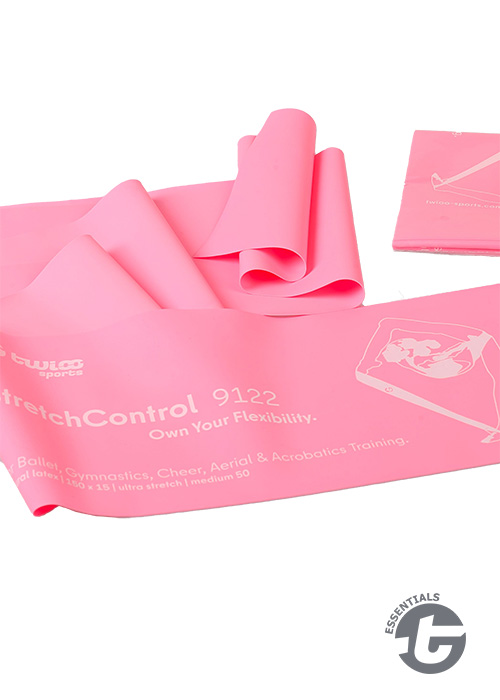 TWIOO SPORTS StretchControl Medium 0,5mm Edge9122 nur 10.90 € Latexband 150x15 pink-- sonstiges -