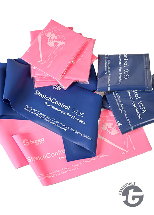 TWIOO SPORTS StretchControl 10er Set Edge9130 nur 77.90 € 7 x medium, 3 x advanced Latexband 150x15cm-- sonstiges -