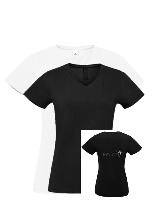 TWIOO SPORTS Damen Shirt S-XXL Edge-XSL02941_PIROUETTEU nur 22.90 € TANZSTUDIO PIROUETTE Unterhaching-- T-Shirt -
