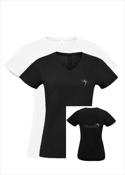 TWIOO SPORTS Damen Shirt S-L Edge-XSL02941_PIROUETTEU nur 22.90 € TANZSTUDIO PIROUETTE Unterhaching-- T-Shirt -
