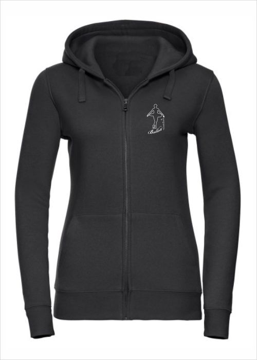 TWIOO SPORTS Damen Hoodie mit ZIP Edge-XR266F_BALLETTandCOMPANY nur 45.90 € Ballettstudio BALLETTandCOMPANY-- Jacke -