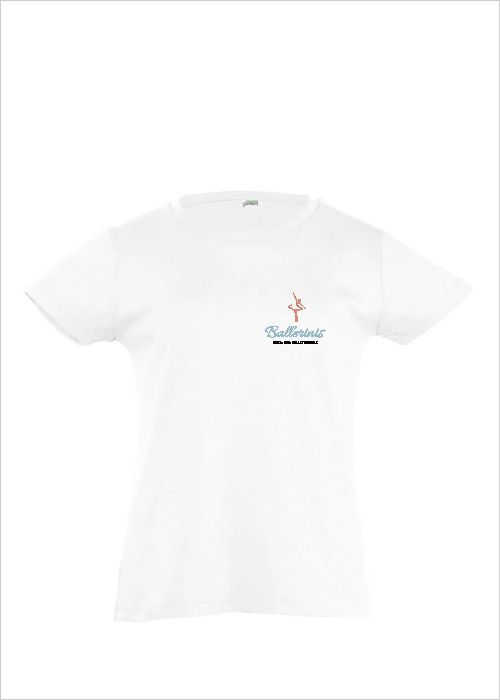 TWIOO SPORTS Mädchen T-Shirt Edge-XSL11981_BALLERINI nur 19.90 € Ballettschule Ballerinis-- T-Shirt -