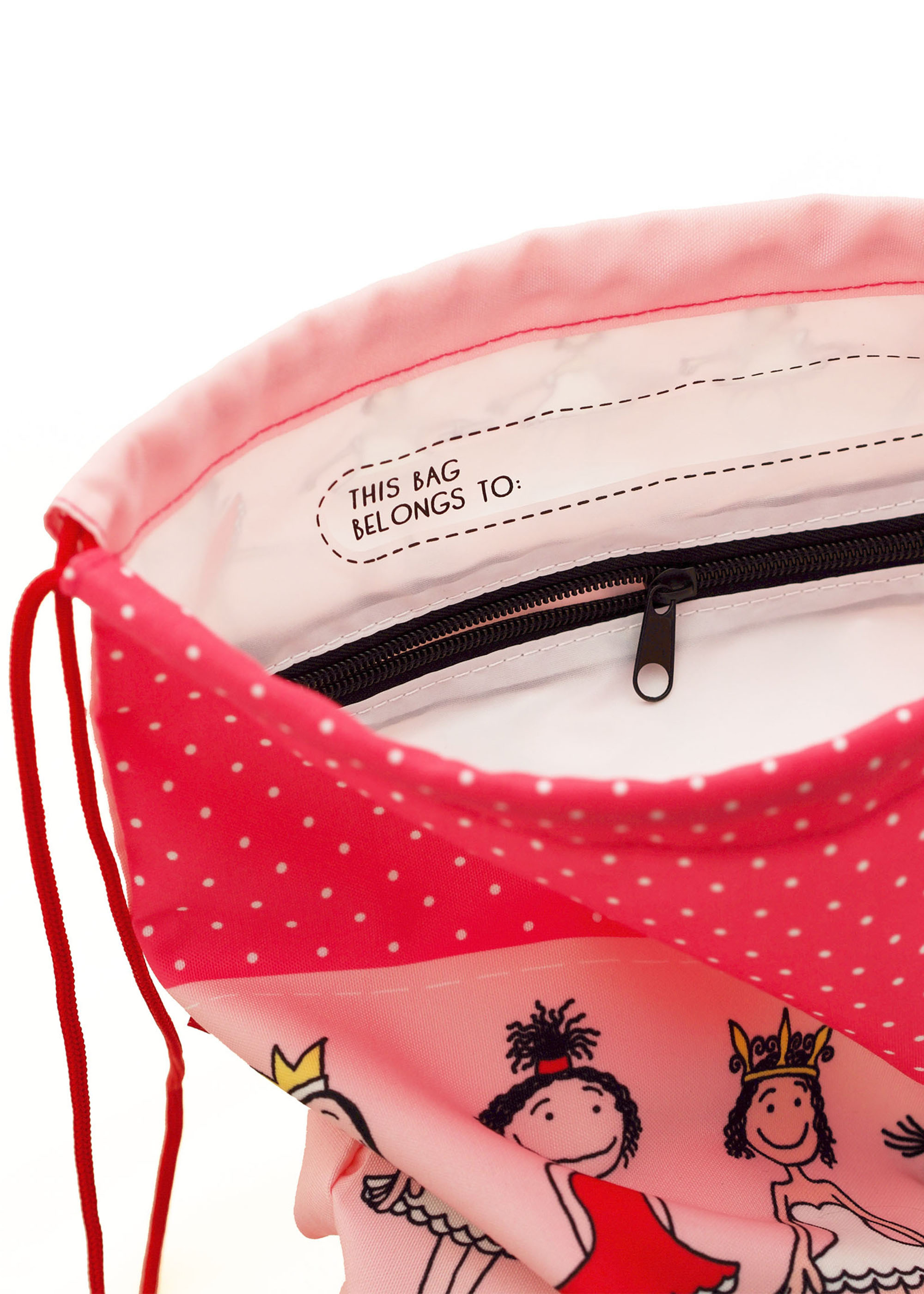 TyrrelKatz Rucksack für Kinder mit Ballettmotiv Drawstring Bag