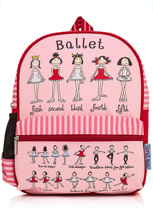 TyrrelKatz Rucksack für Kinder mit Ballettmotiv Rucksack nur 32.90 € 24x30x11cm-- Taschen -