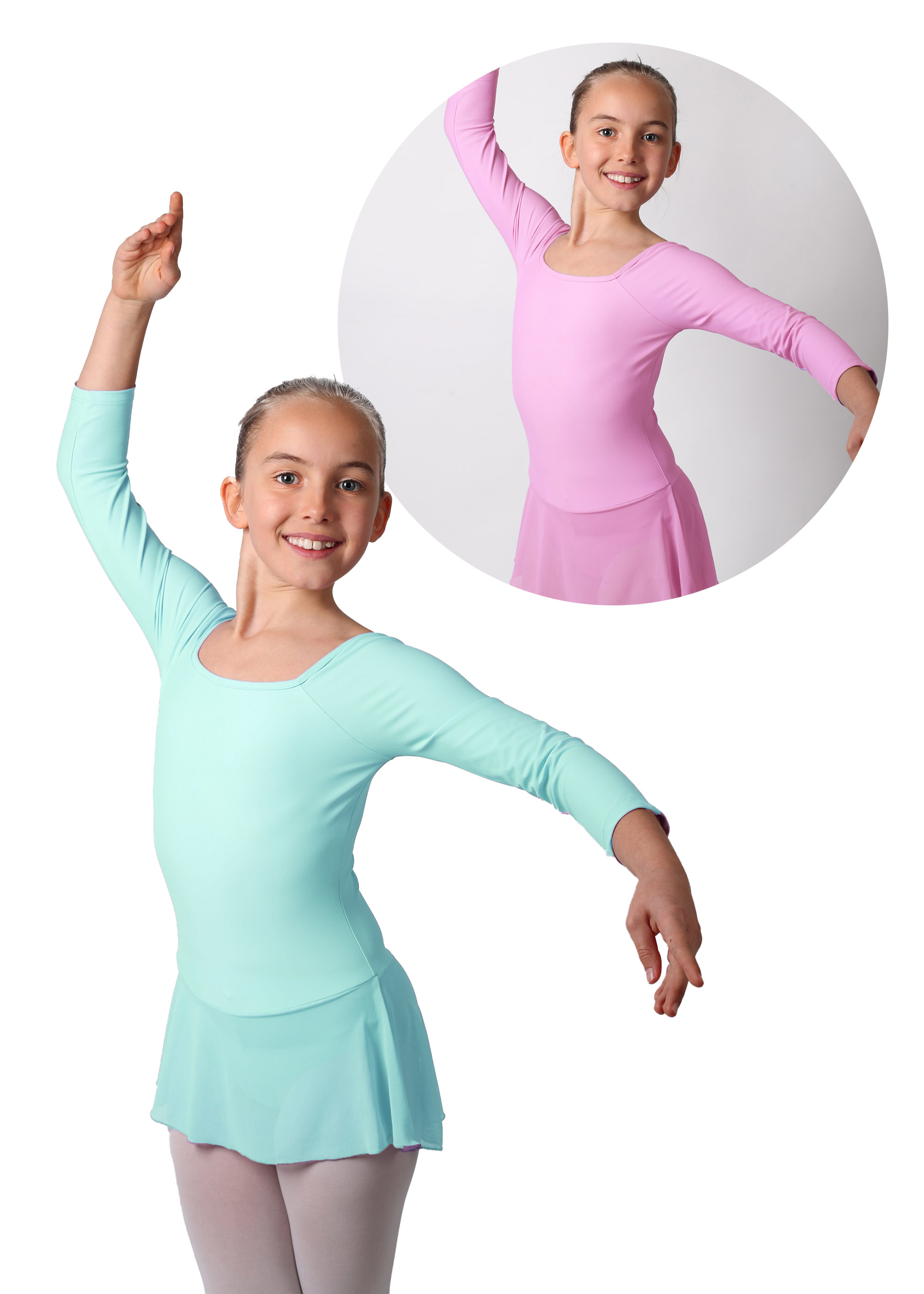 VICARD Trikot mit langen Armen und Rock Lycra Mat, Unterfutter TN120 49.90