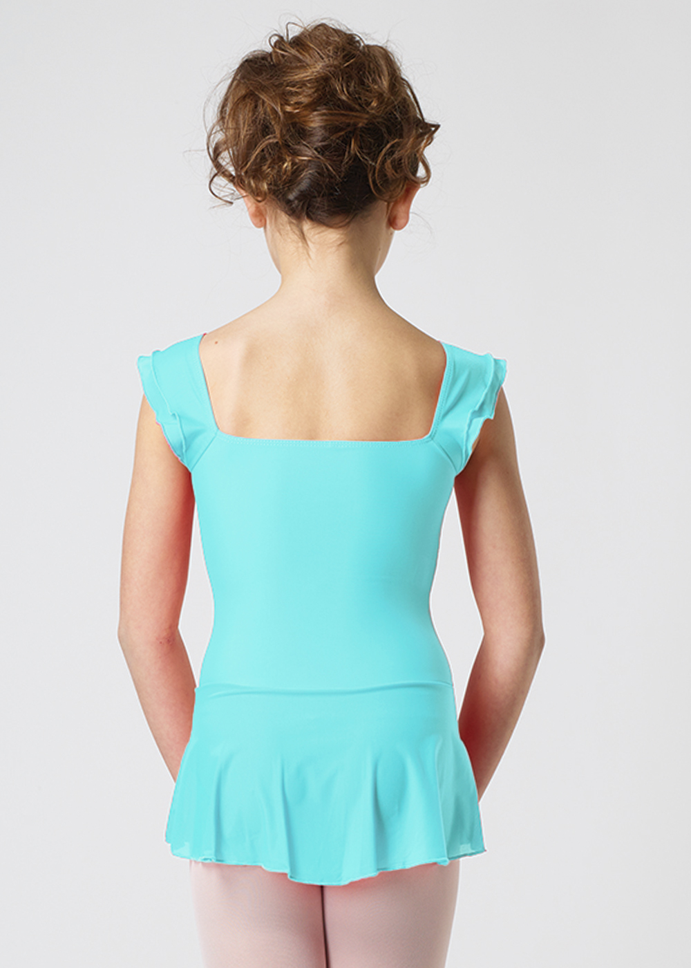 VICARD Trikot mit Flatterärmchen und Rock rose, rose thé, aqua TN62