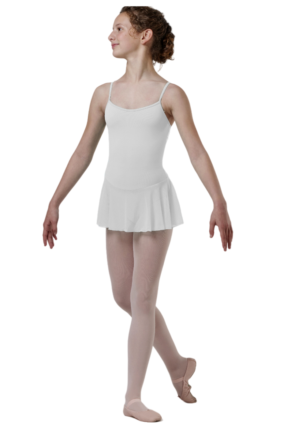 VICARD Trikot mit Spaghettiträgern und Rock Lycra Mat, Unterfutter TN950 17.90