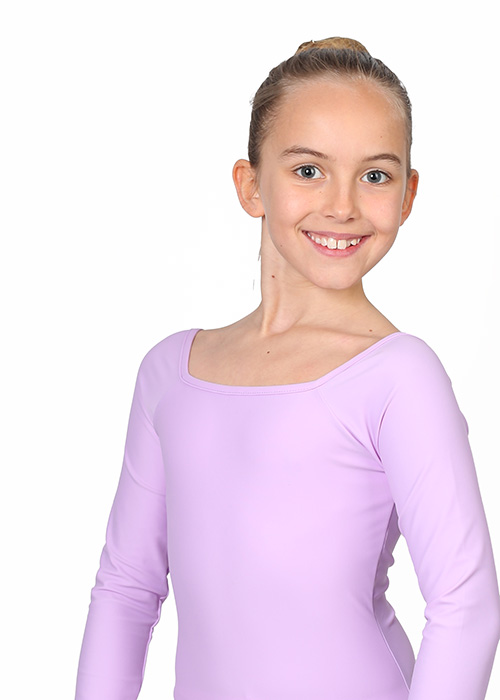 VICARD Ballettanzug lange Arme J762 nur 34.90 € Lycra Mat, Unterfutter-- Ballettanzug -
