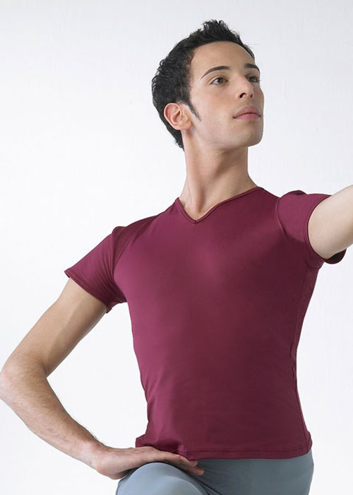 VICARD Shirt für Männer TE03 nur 28.90 € Lycra Mat, Unterfutter-- Ballettanzug -