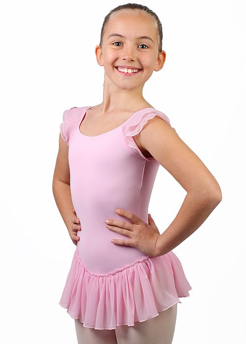 VICARD Ballettanzug mit Rock TN01 nur 39.90 € Lycra Mat, Unterfutter-- Ballettanzug -