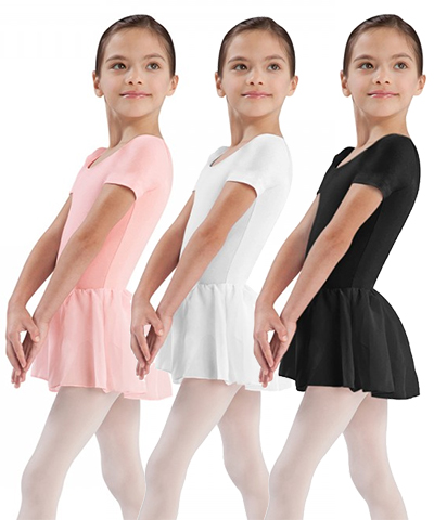 Bloch Ballettanzug Kurzarm mit Rock CL5342